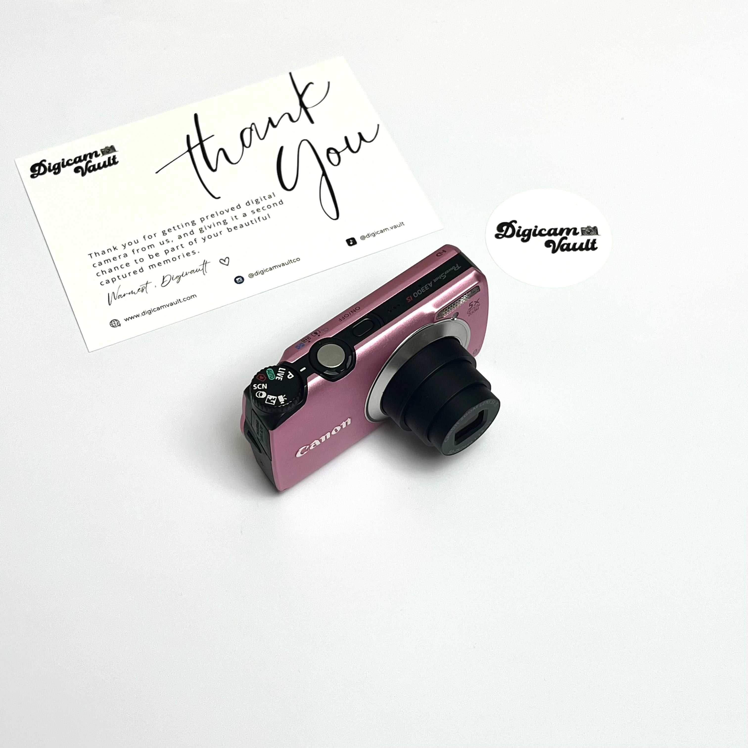 CANON POWERSHOT A3300 IS [PINK]