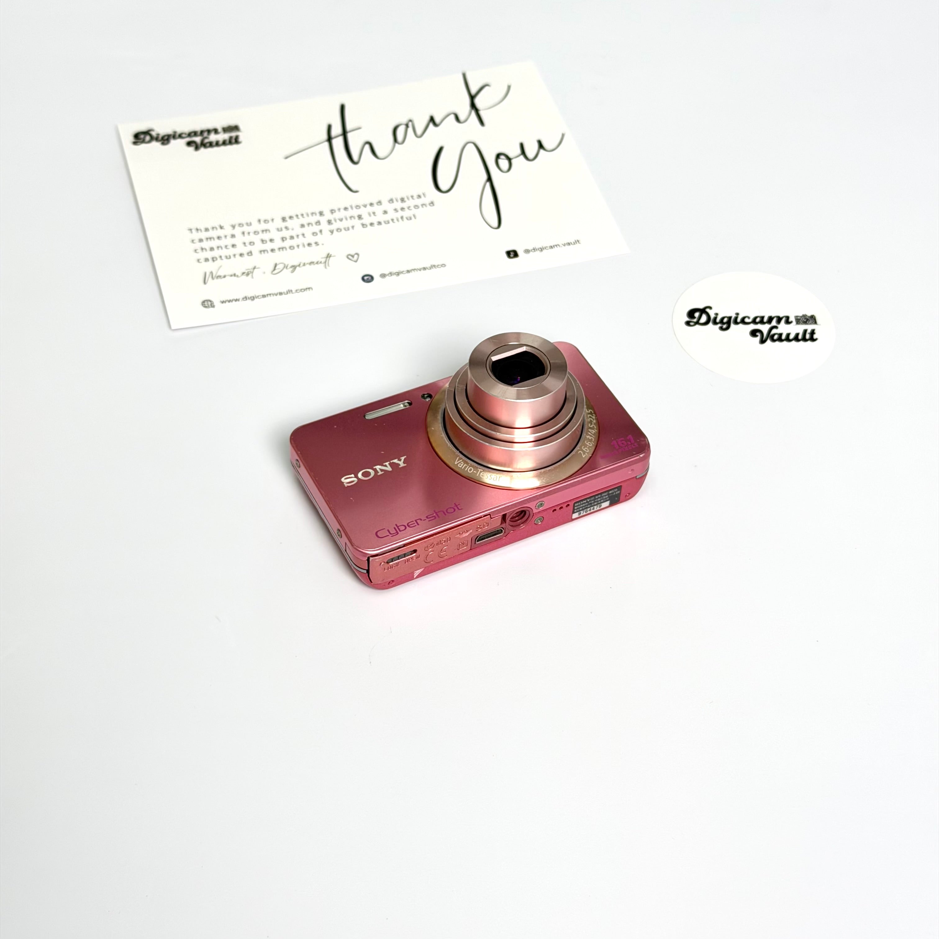 SONY CYBERSHOT W570 [PINK] - TEAM FAV✮