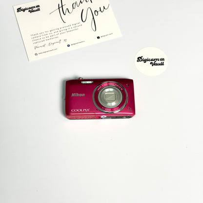 NIKON COOLPIX S3500 [PINK]