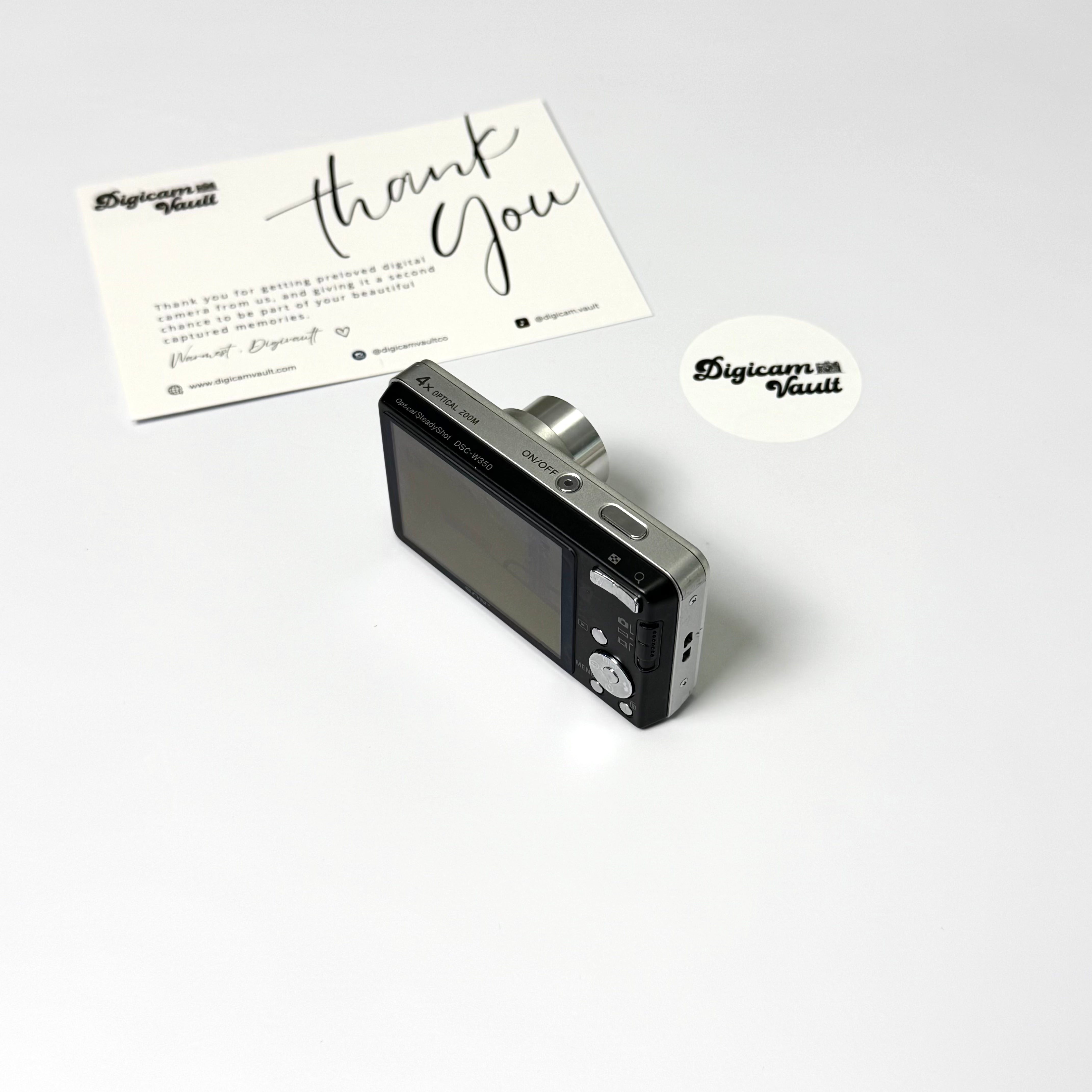 SONY CYBERSHOT DSC-W350 [SILVER]