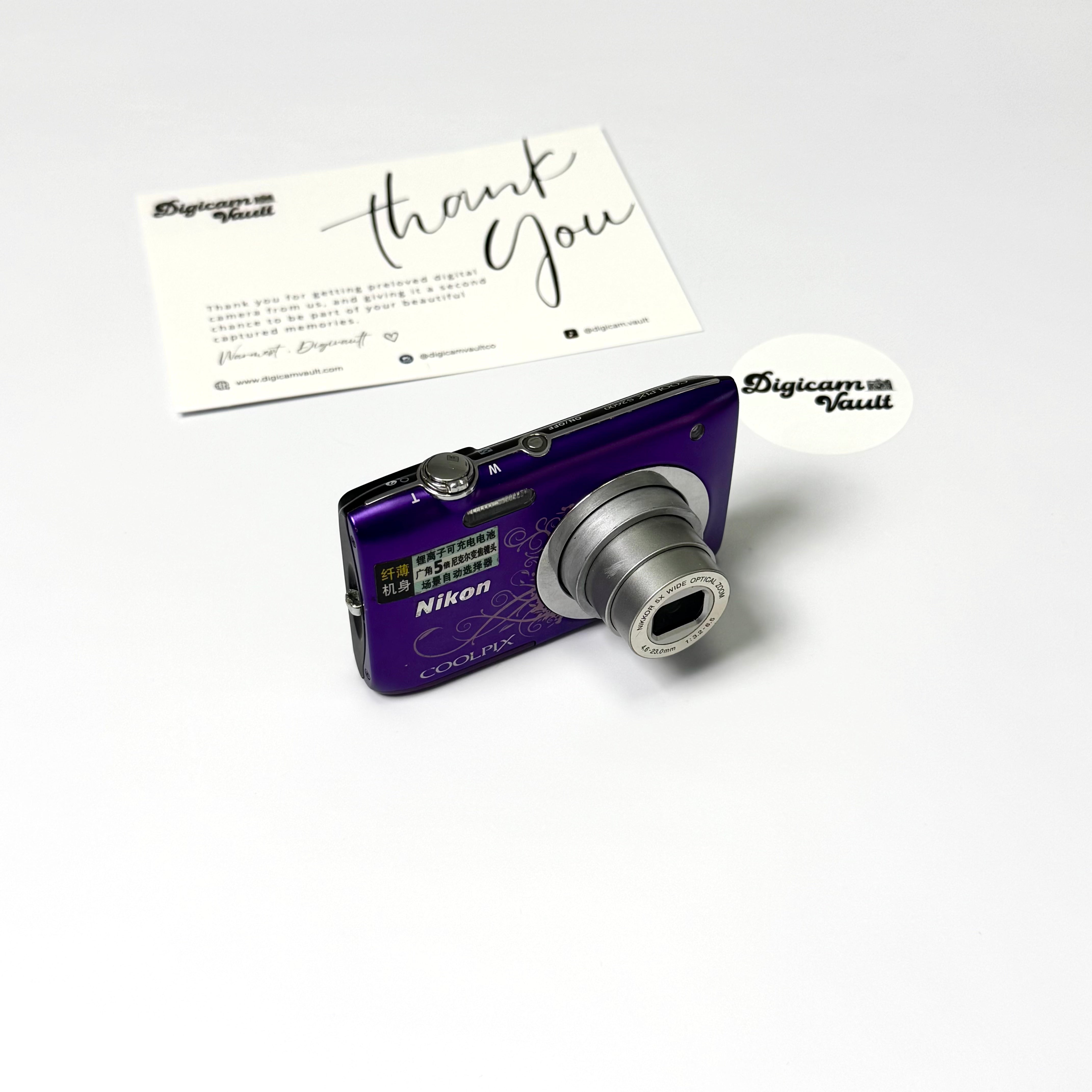 NIKON COOLPIX S2600 [PURPLE]