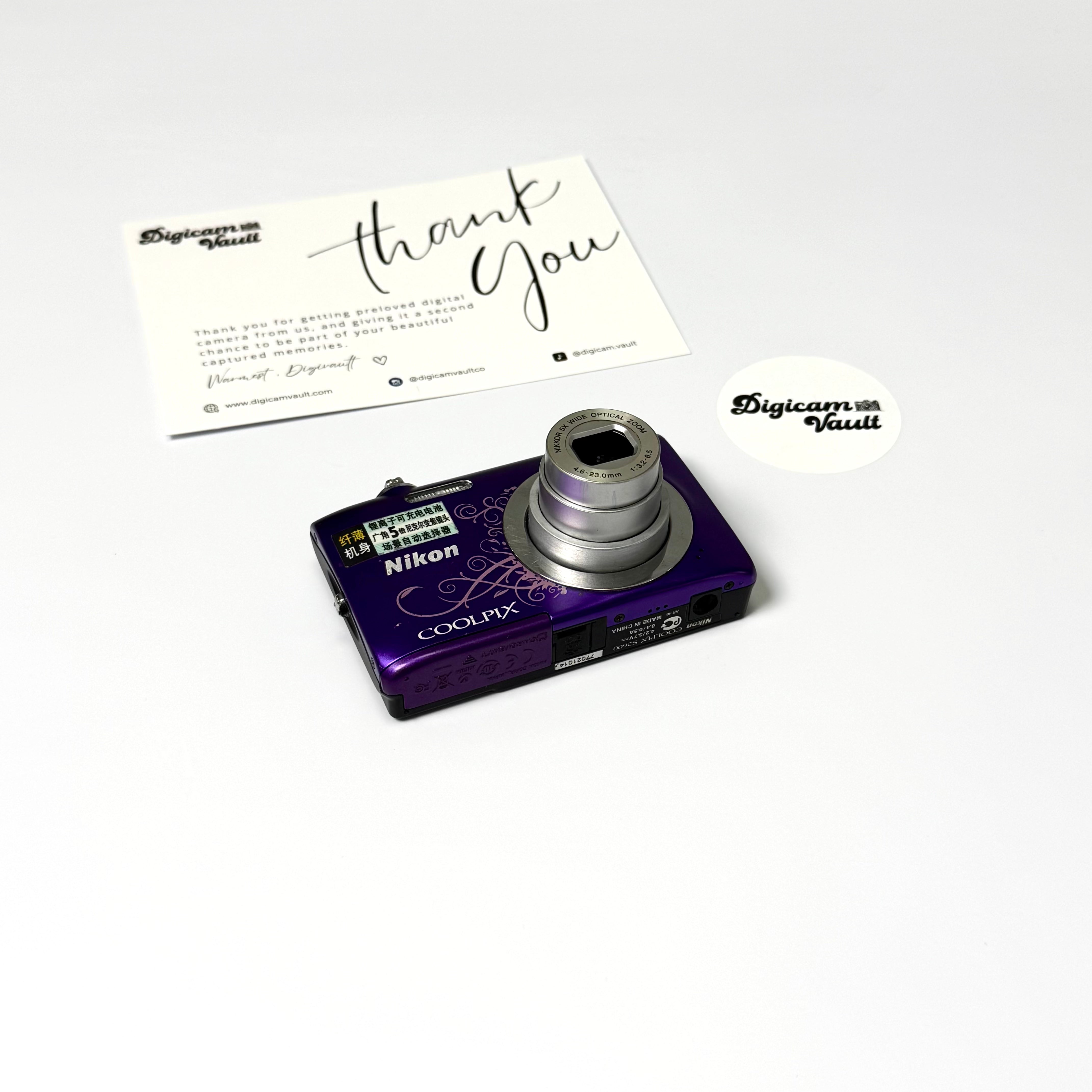 NIKON COOLPIX S2600 [PURPLE]
