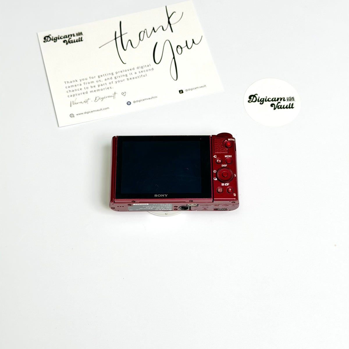 SONY CYBERSHOT DSC-WX500 [RED] - RARE ✮