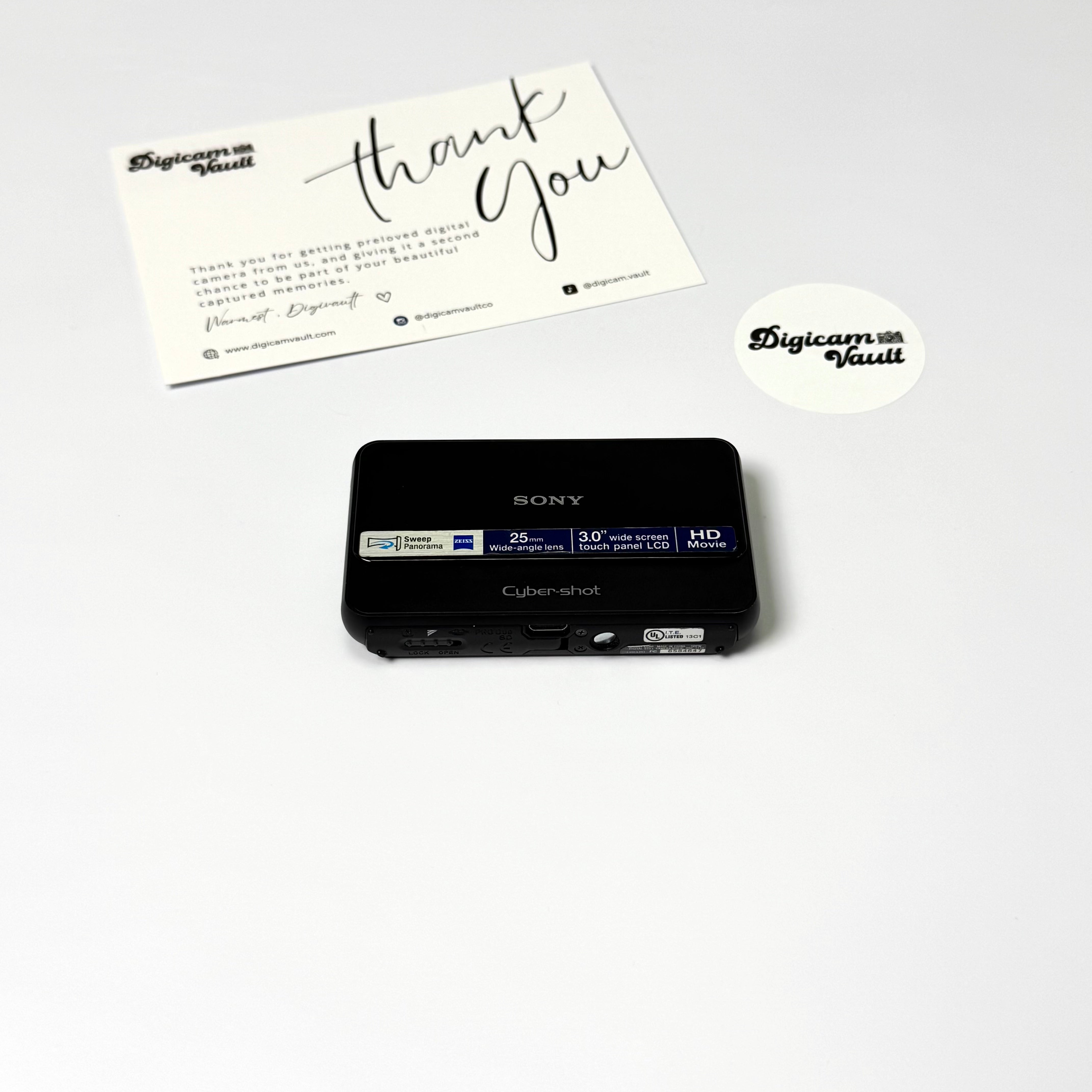 SONY CYBERSHOT DSC-T110 [BLACK] - TEAM FAV✮