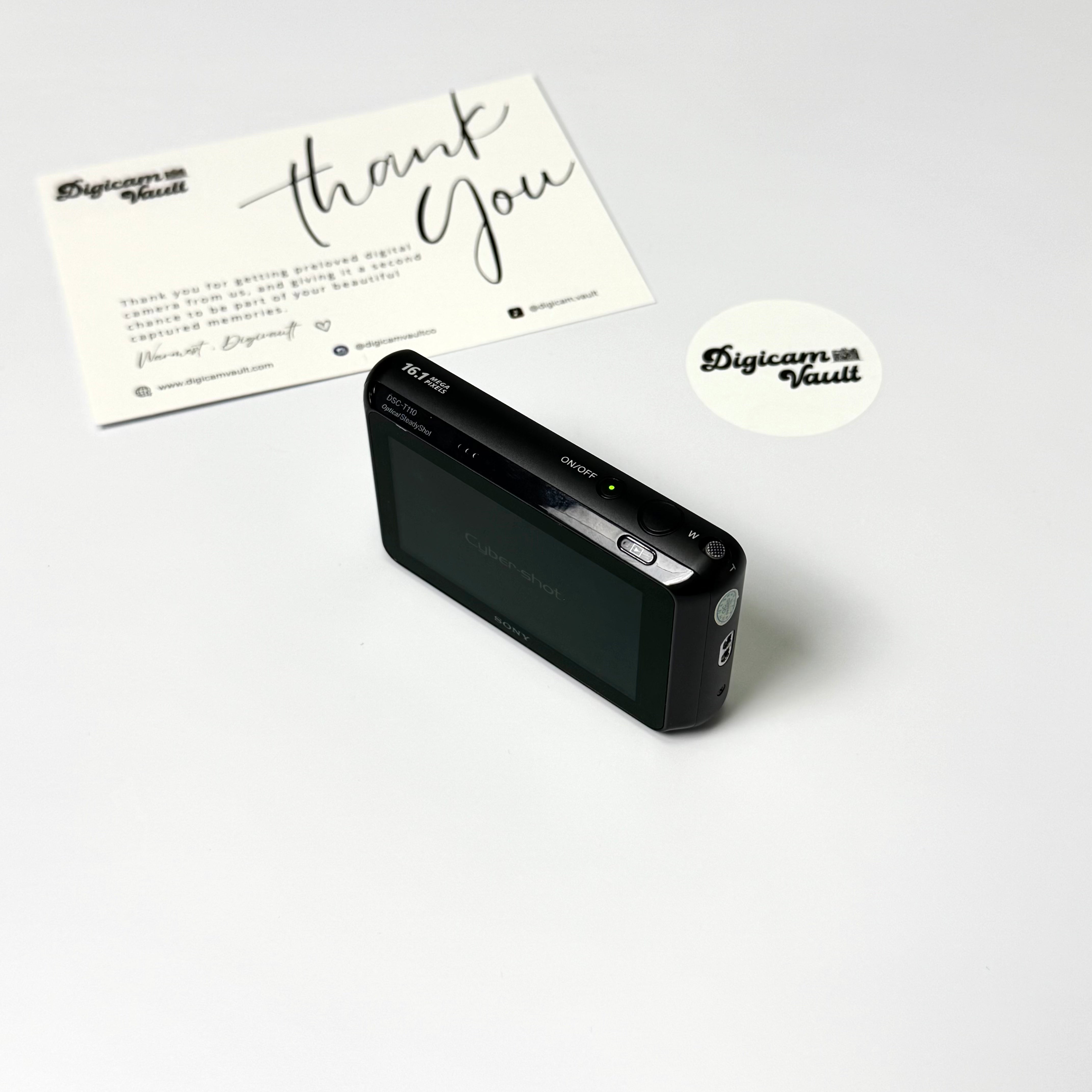 SONY CYBERSHOT DSC-T110 [BLACK] - TEAM FAV✮