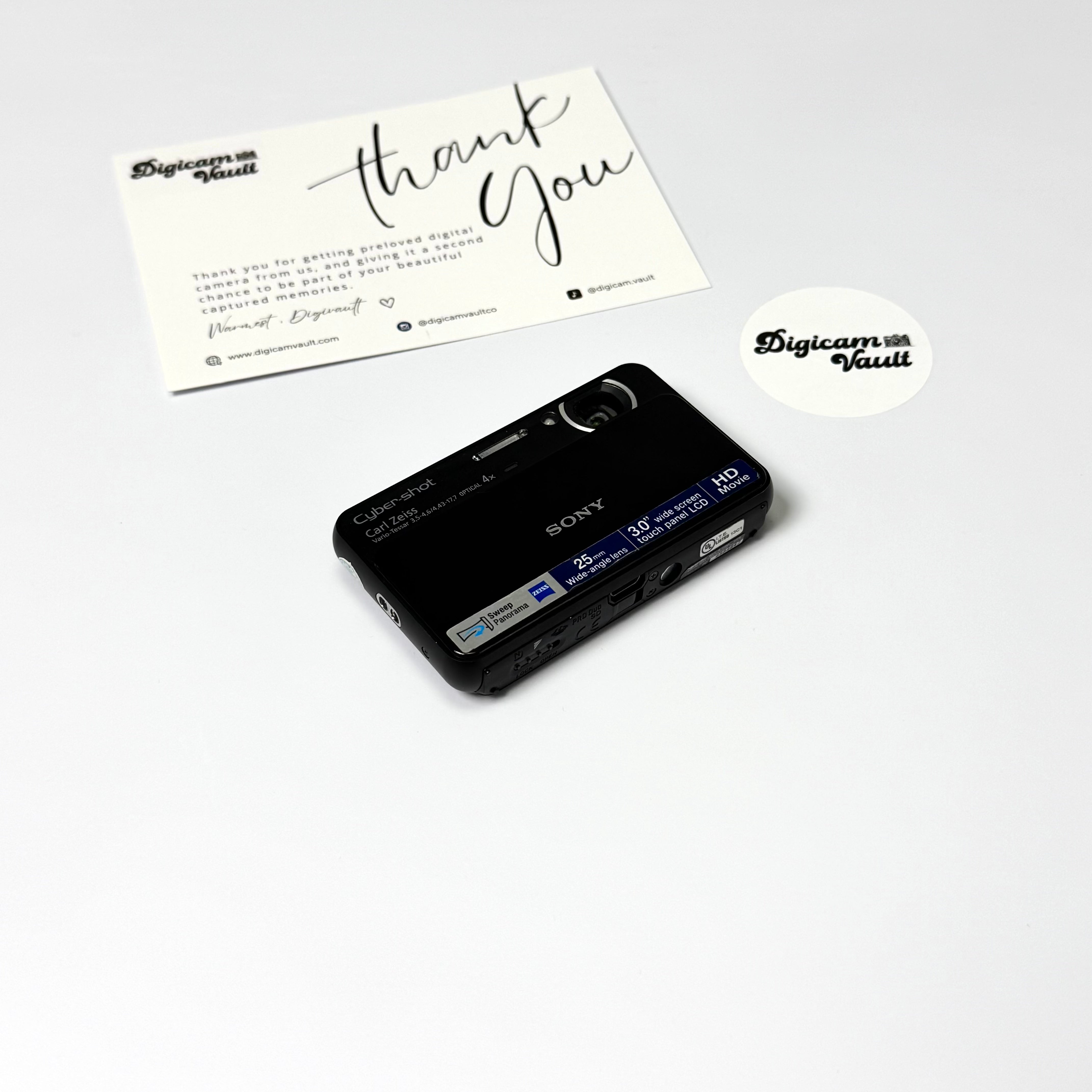 SONY CYBERSHOT DSC-T110 [BLACK] - TEAM FAV✮