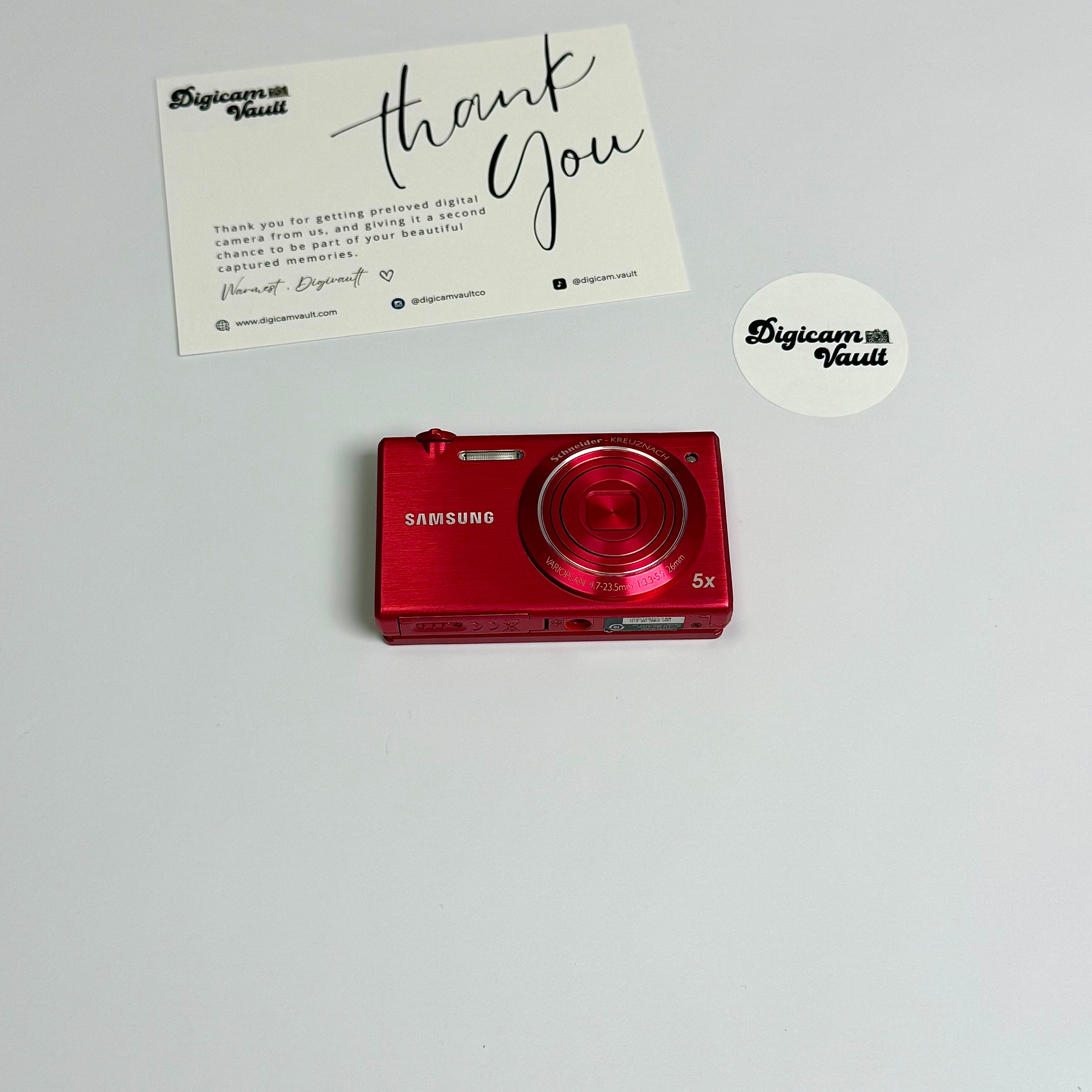 SAMSUNG MV800 [RED] - RARE ✮