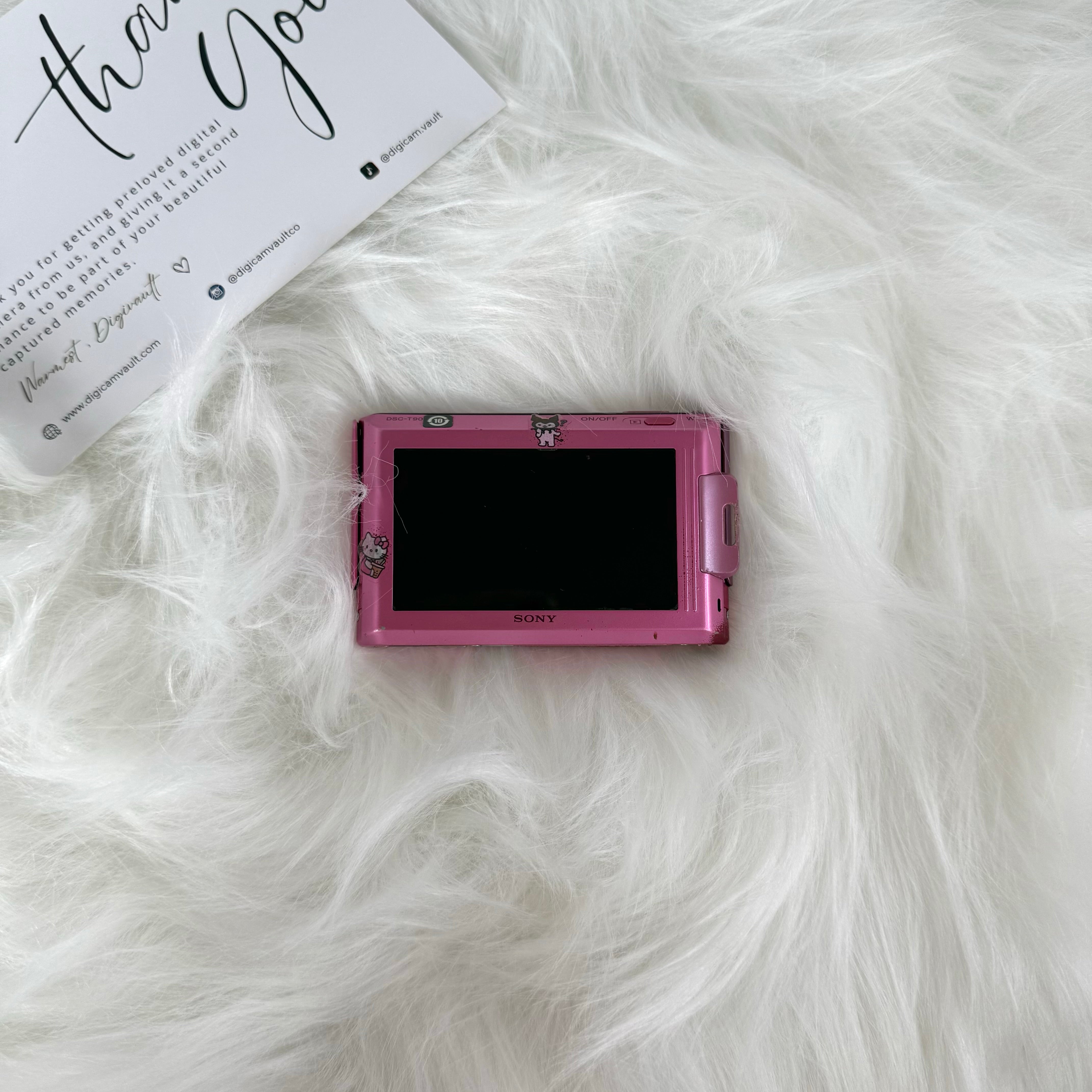 SONY CYBERSHOT DSC-T90 [PINK]