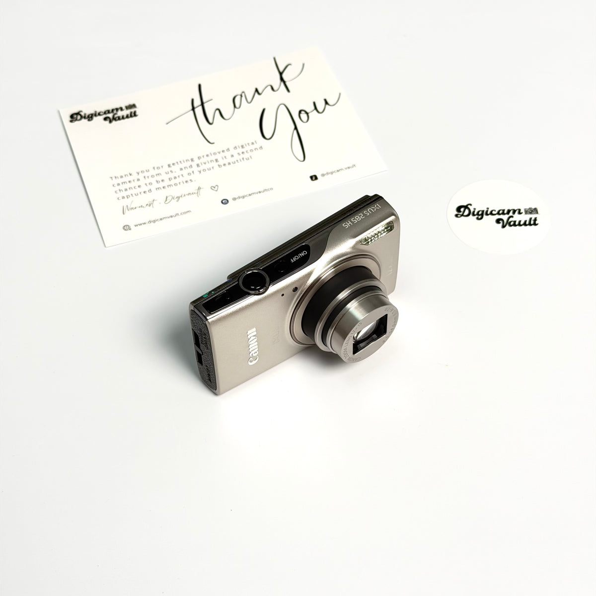 CANON POWERSHOT ELPH 360 HS / IXUS 285 HS [SILVER] - POPULAR ✮