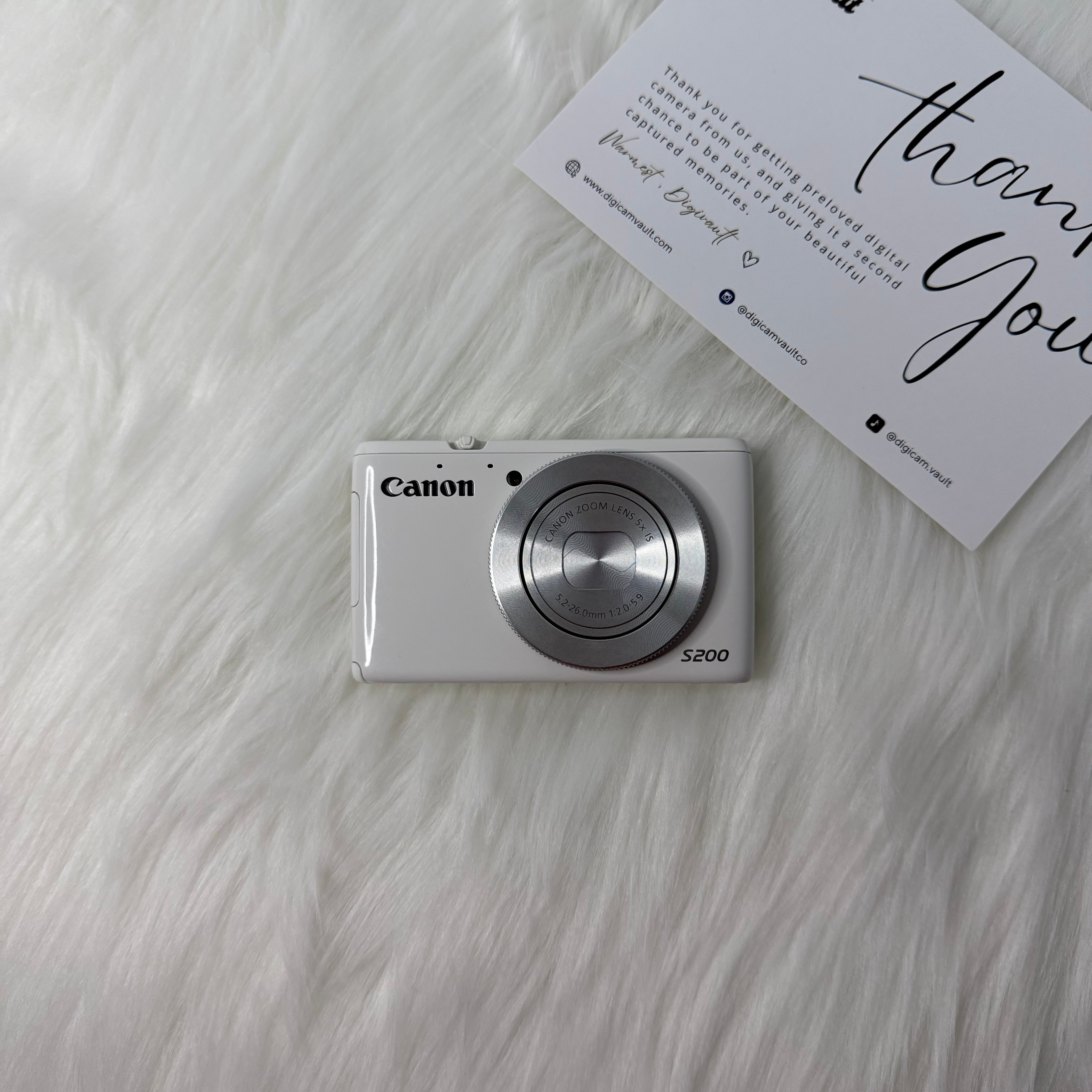 CANON POWERSHOT S200 [WHITE]