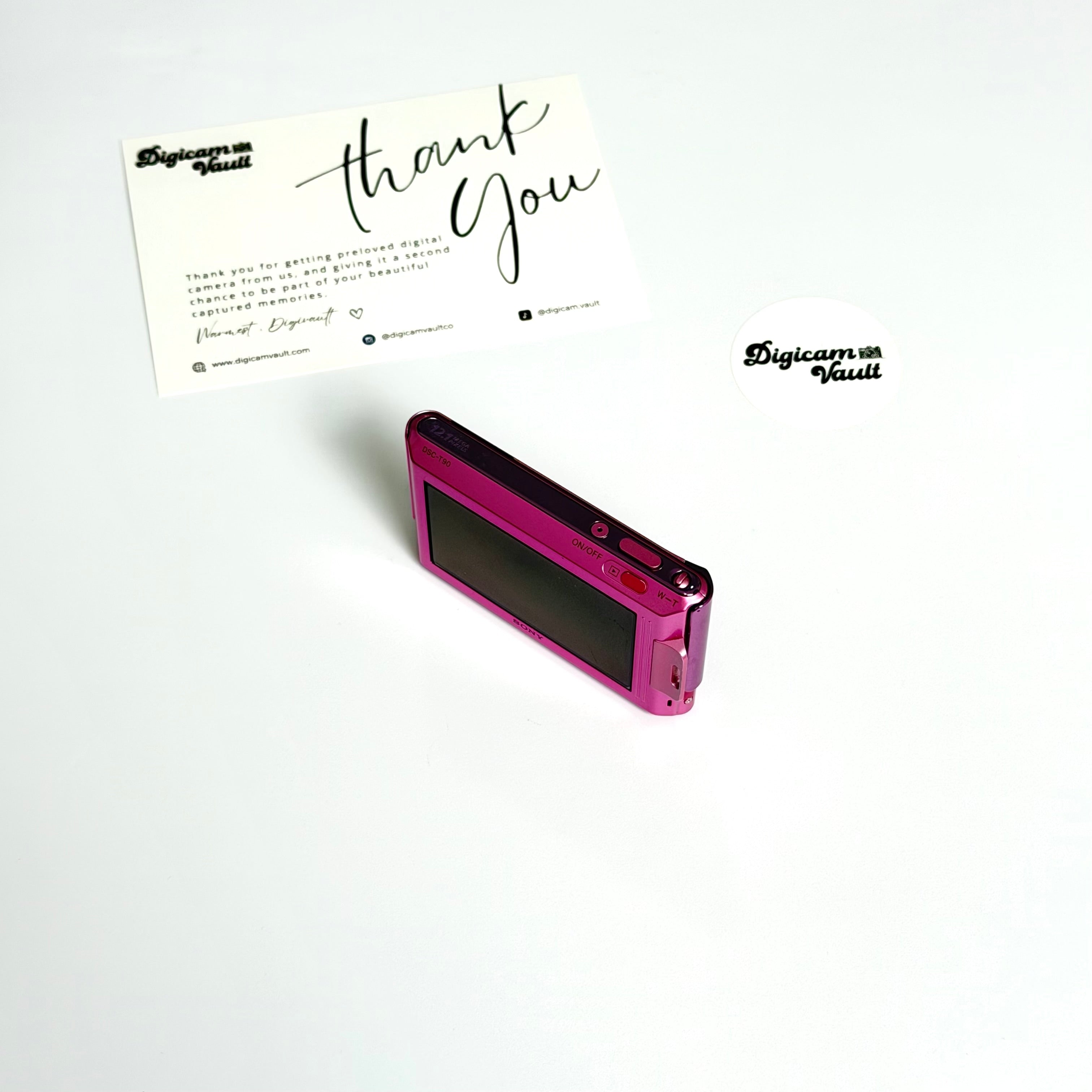 SONY CYBERSHOT DSC-T90 [PINK]