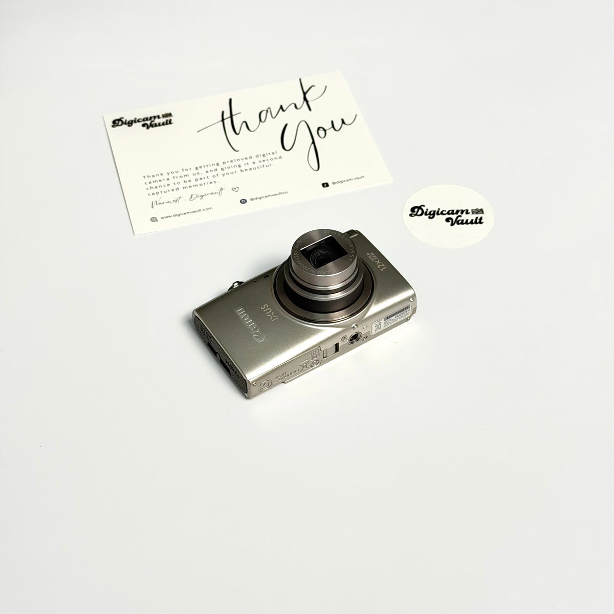 CANON POWERSHOT ELPH 360 HS / IXUS 285 [SILVER] - POPULAR ✮