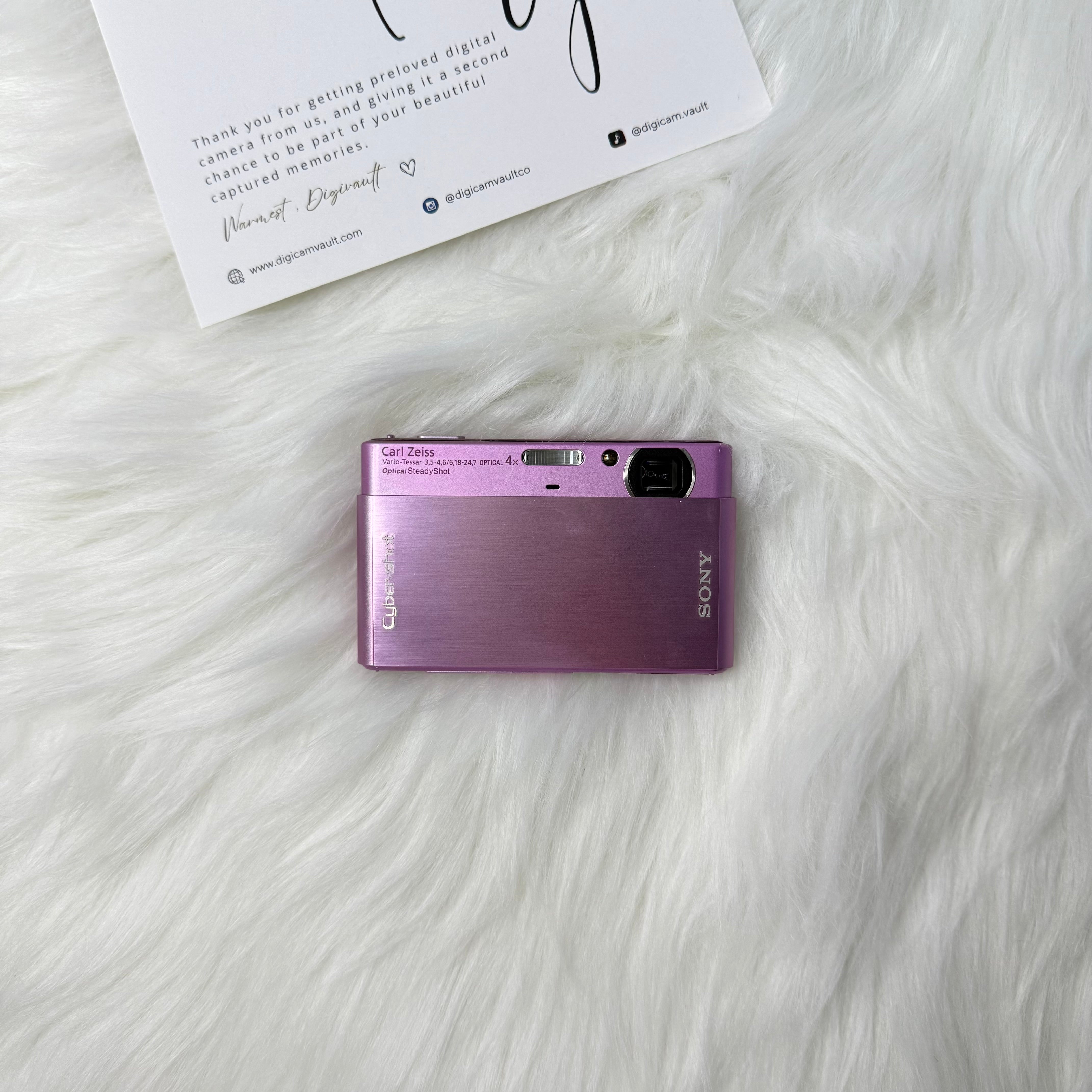 SONY CYBERSHOT DSC-T77 [PINK]