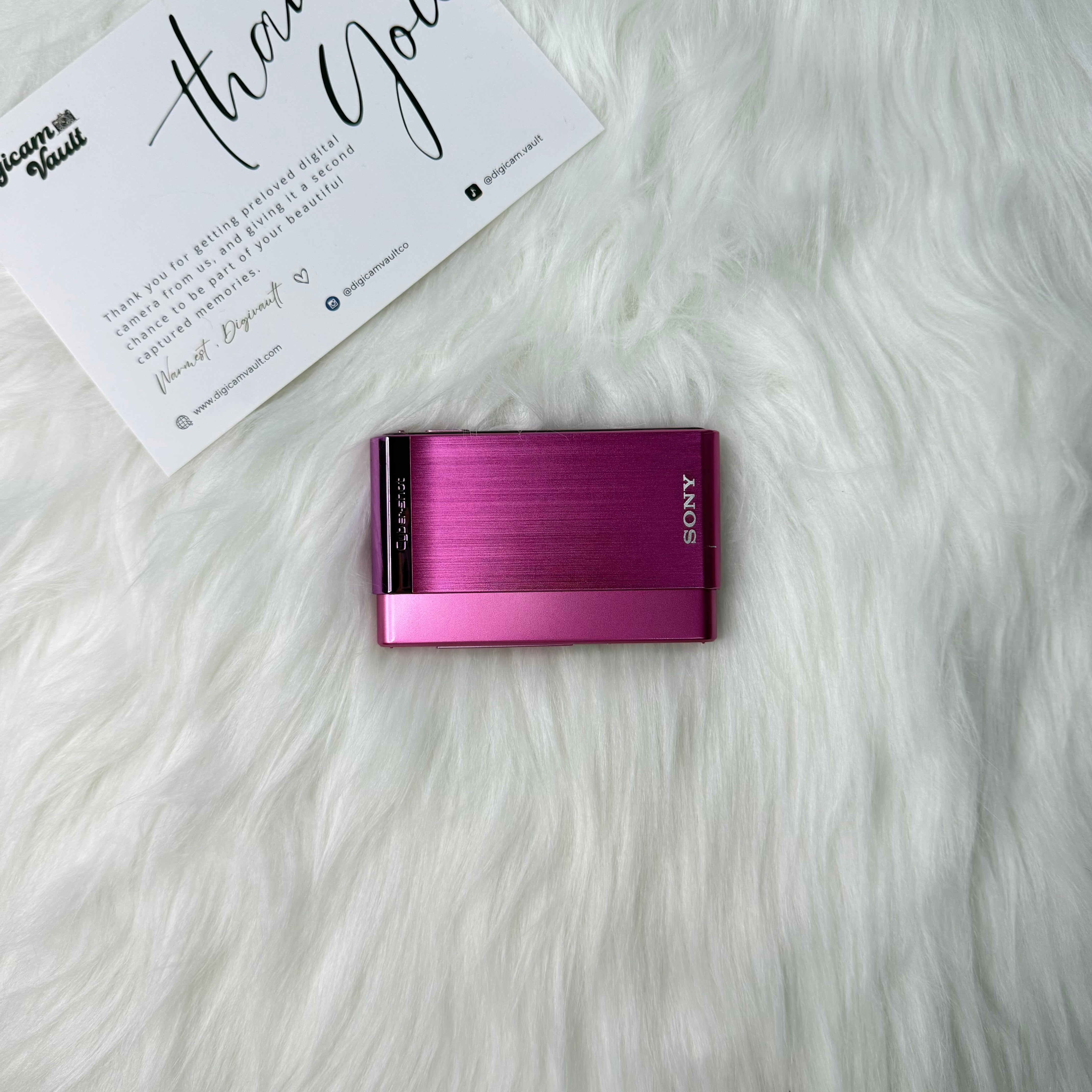 SONY CYBERSHOT DSC-T90 [PINK]