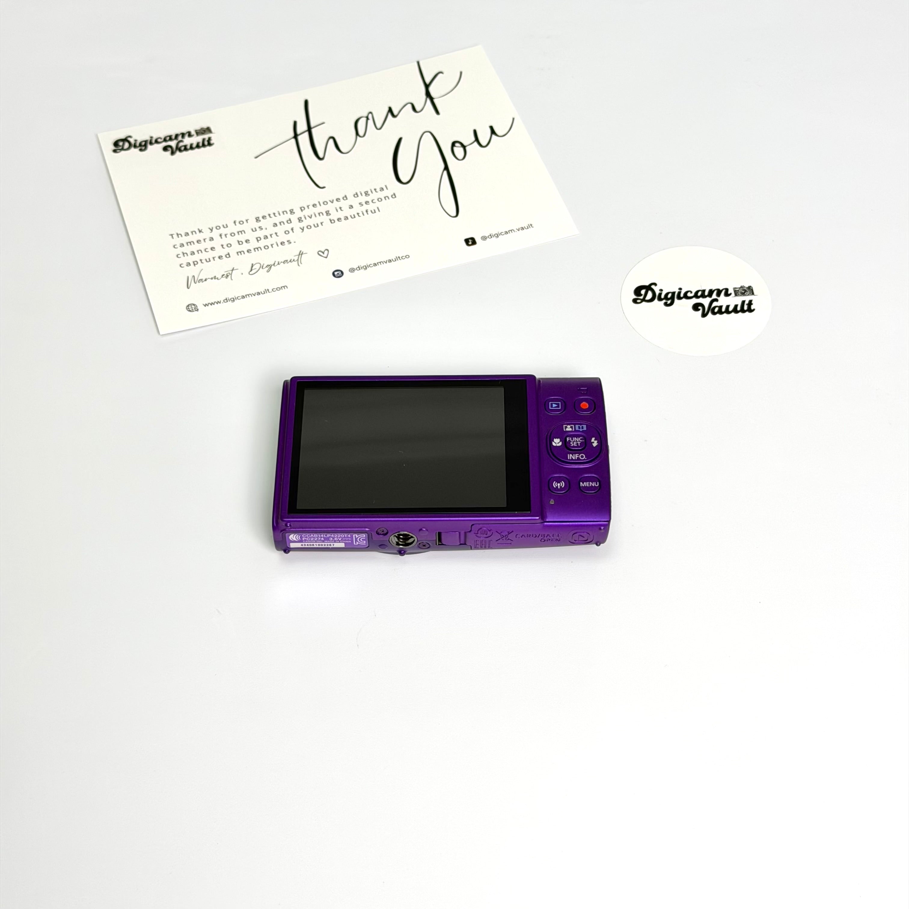 CANON IXUS 285 HS [PURPLE] - POPULAR ✮