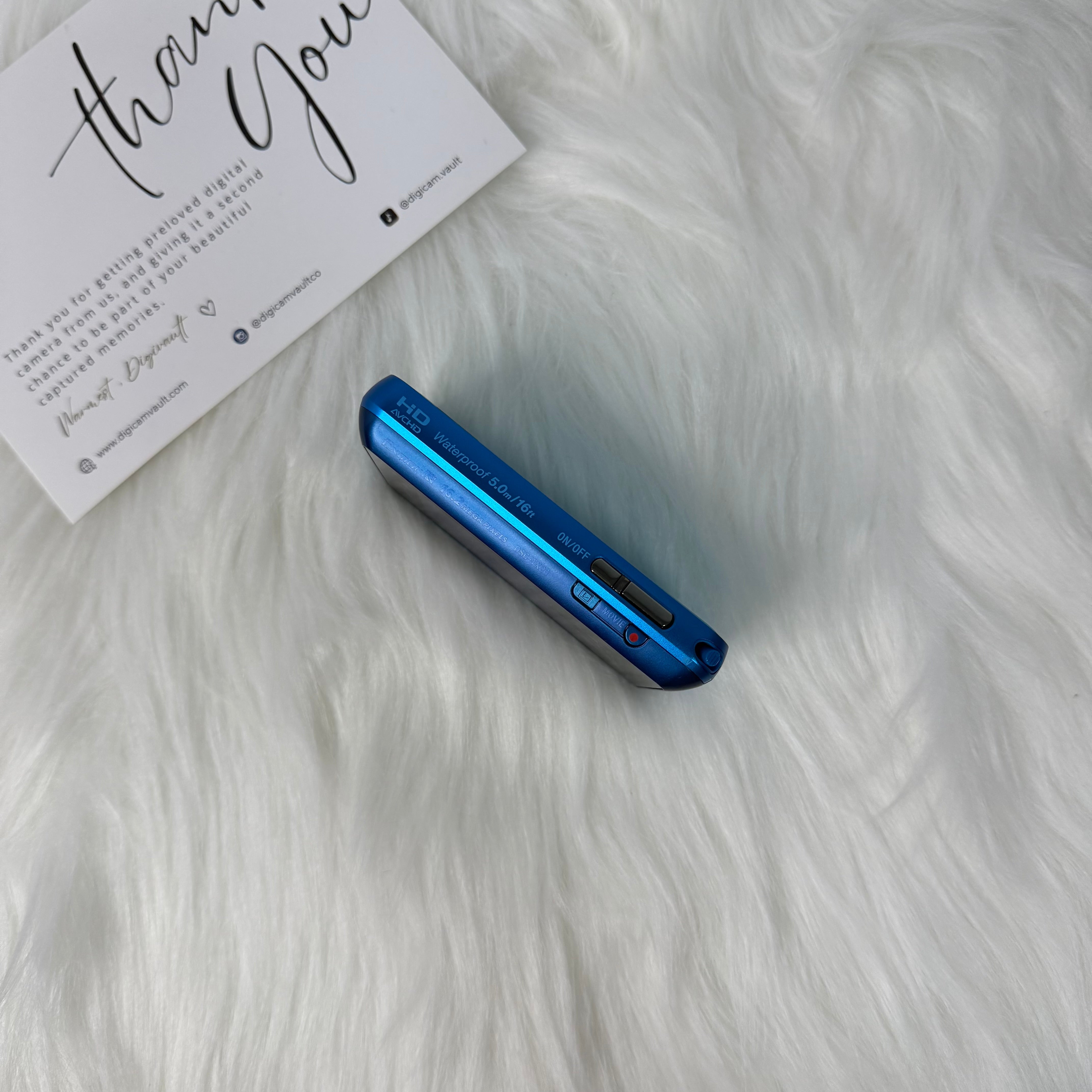 SONY CYBERSHOT DSC-TX20 [BLUE]