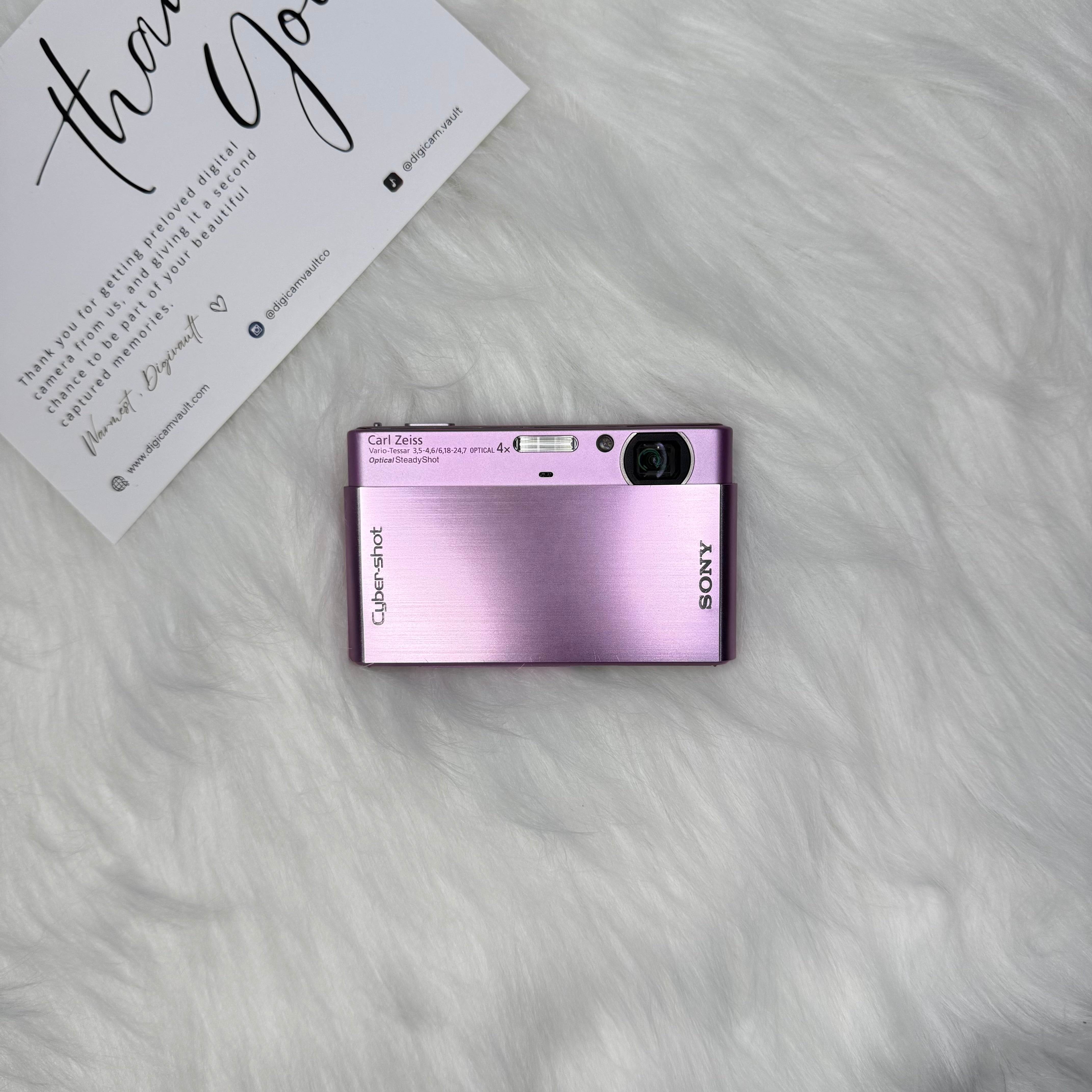 SONY CYBERSHOT DSC-T77 [PINK]