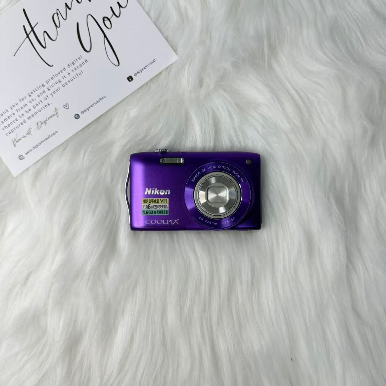 NIKON COOLPIX S3300 [PURPLE]