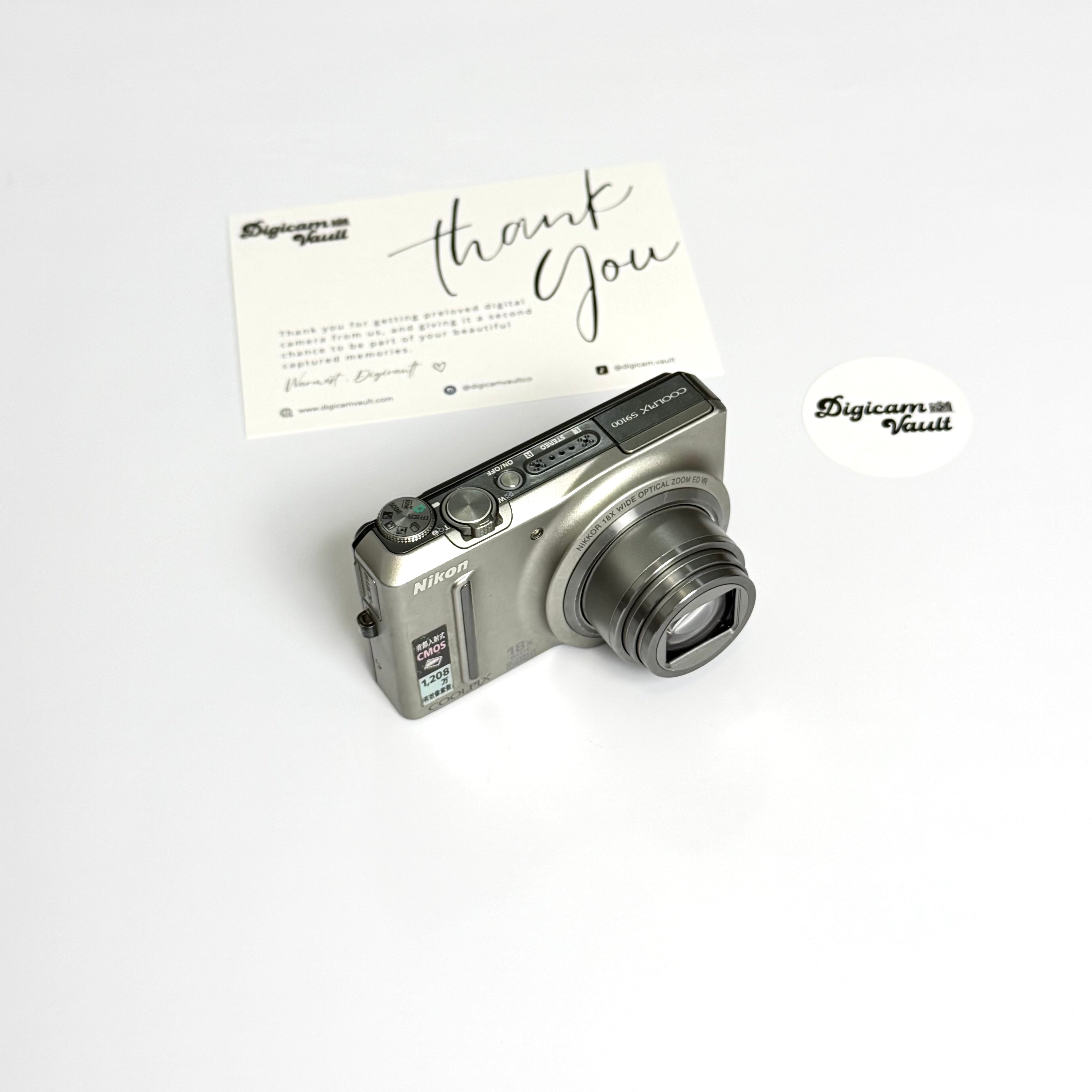 NIKON COOLPIX S9100 [SILVER]