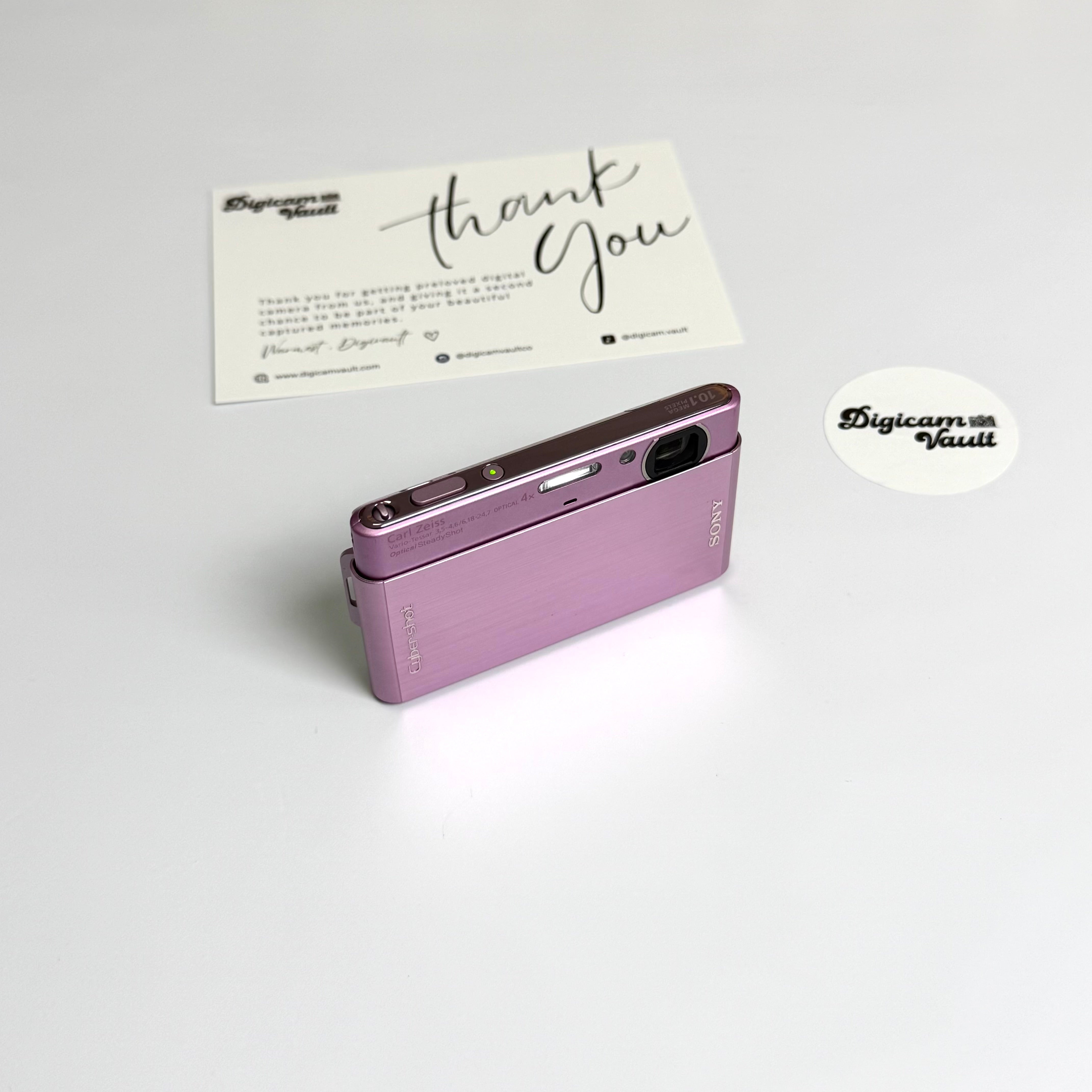 SONY CYBERSHOT T77 [PINK]
