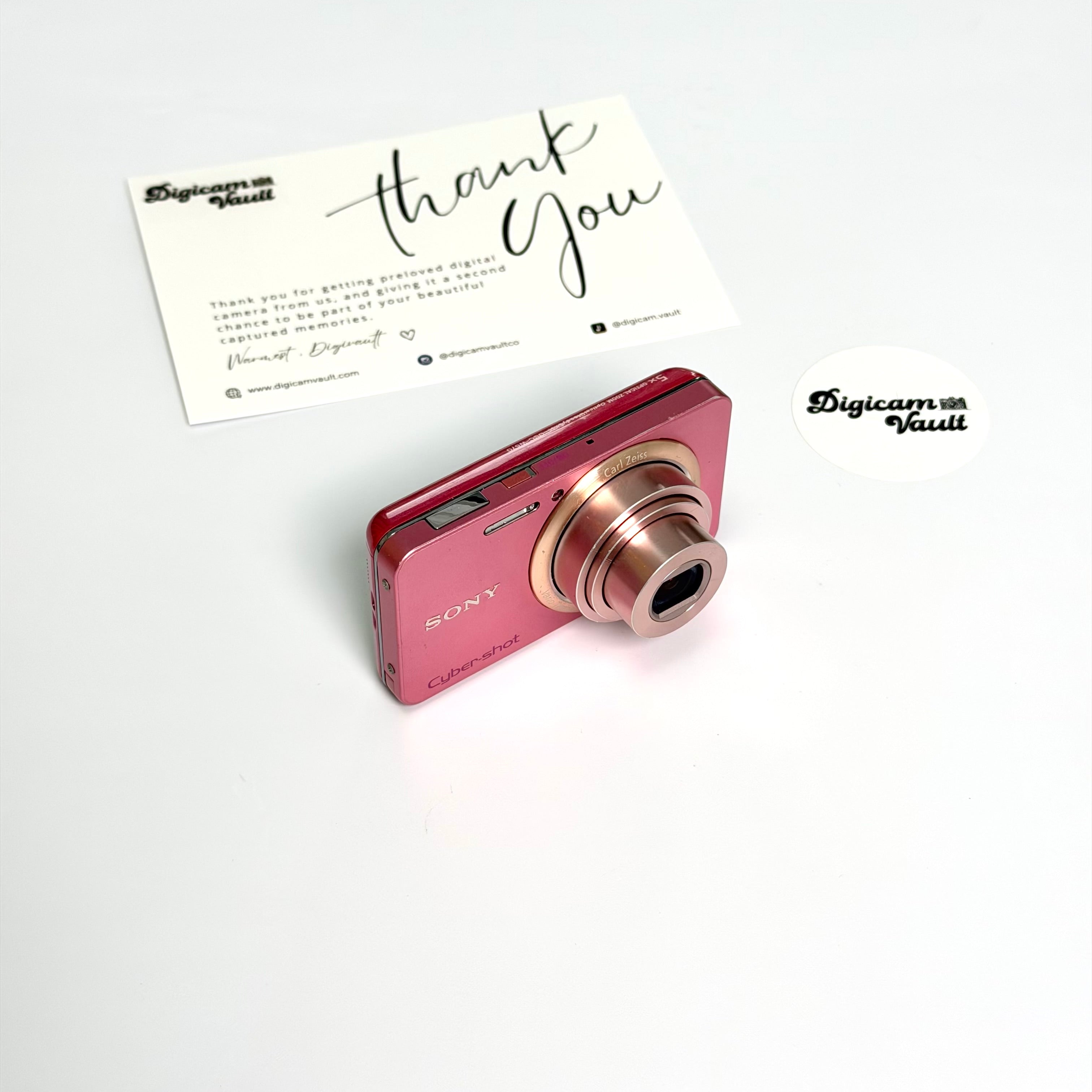 SONY CYBERSHOT W570 [PINK] - TEAM FAV✮