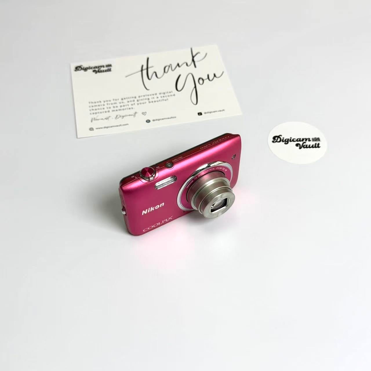 NIKON COOLPIX S3500 [PINK]