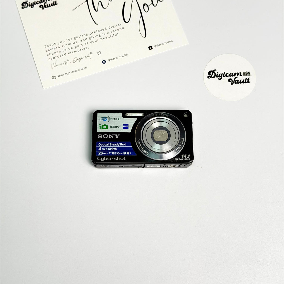 SONY CYBERSHOT DSC-W350 [BLACK]