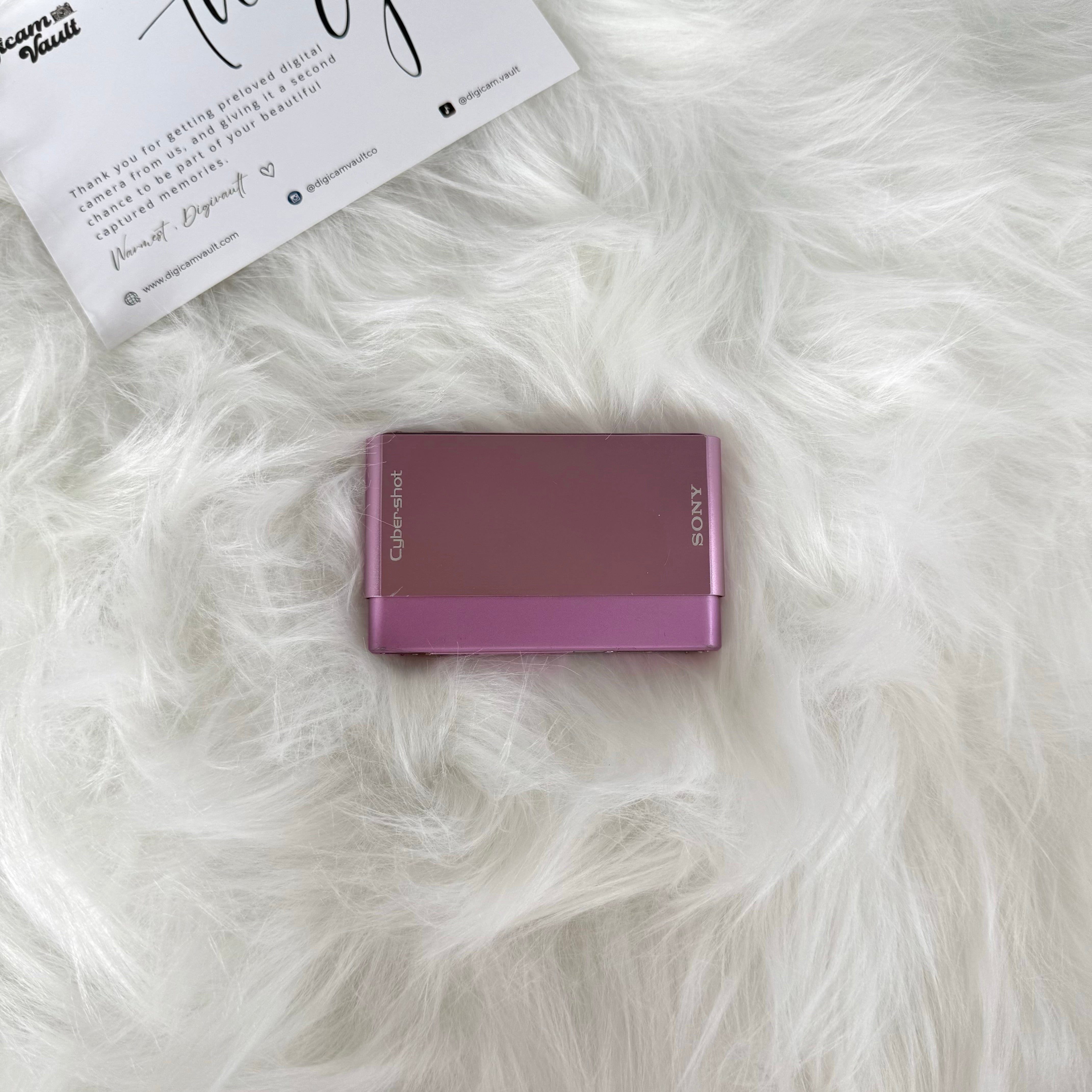 SONY CYBERSHOT DSC-T77 [PINK]
