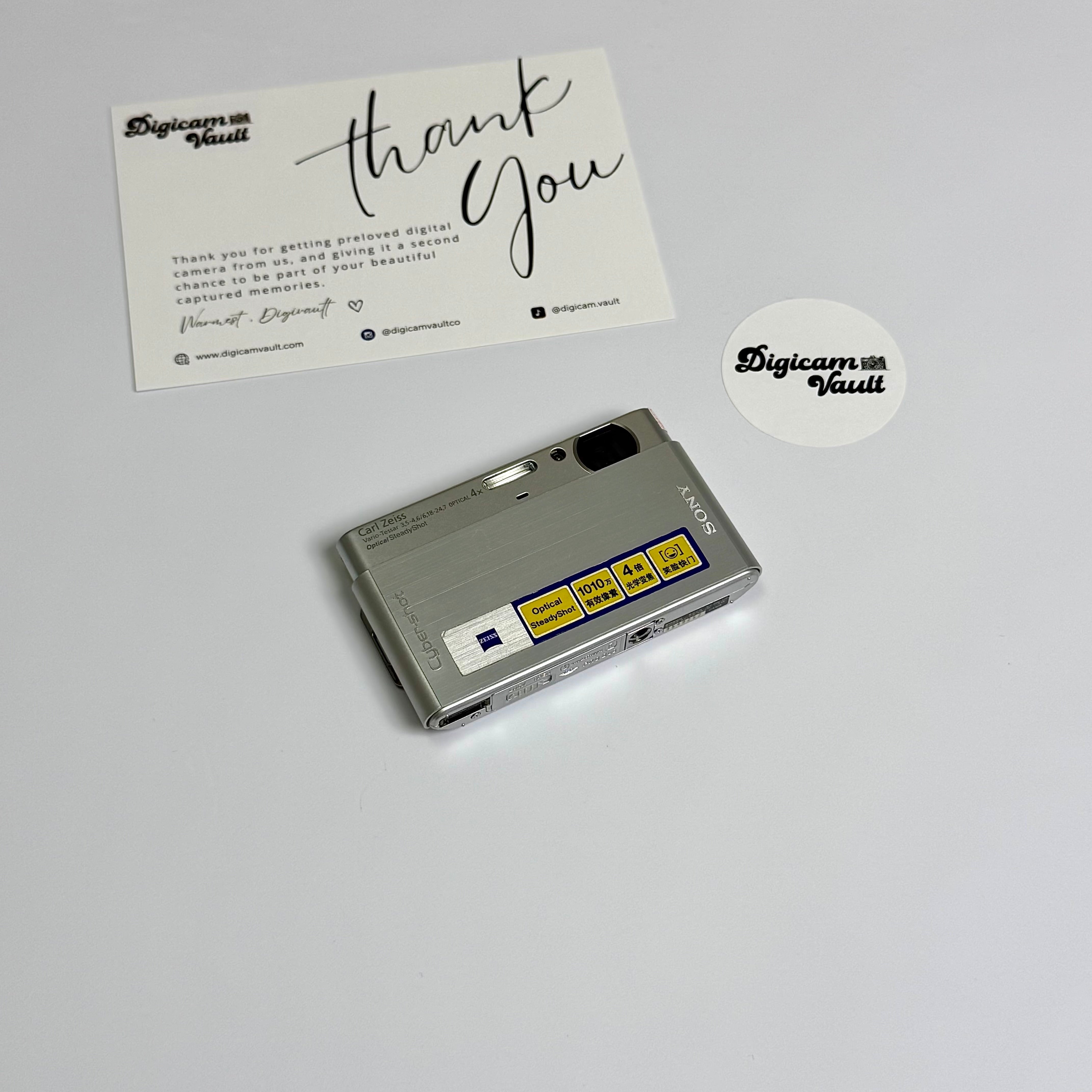 SONY CYBERSHOT T77 [SILVER]