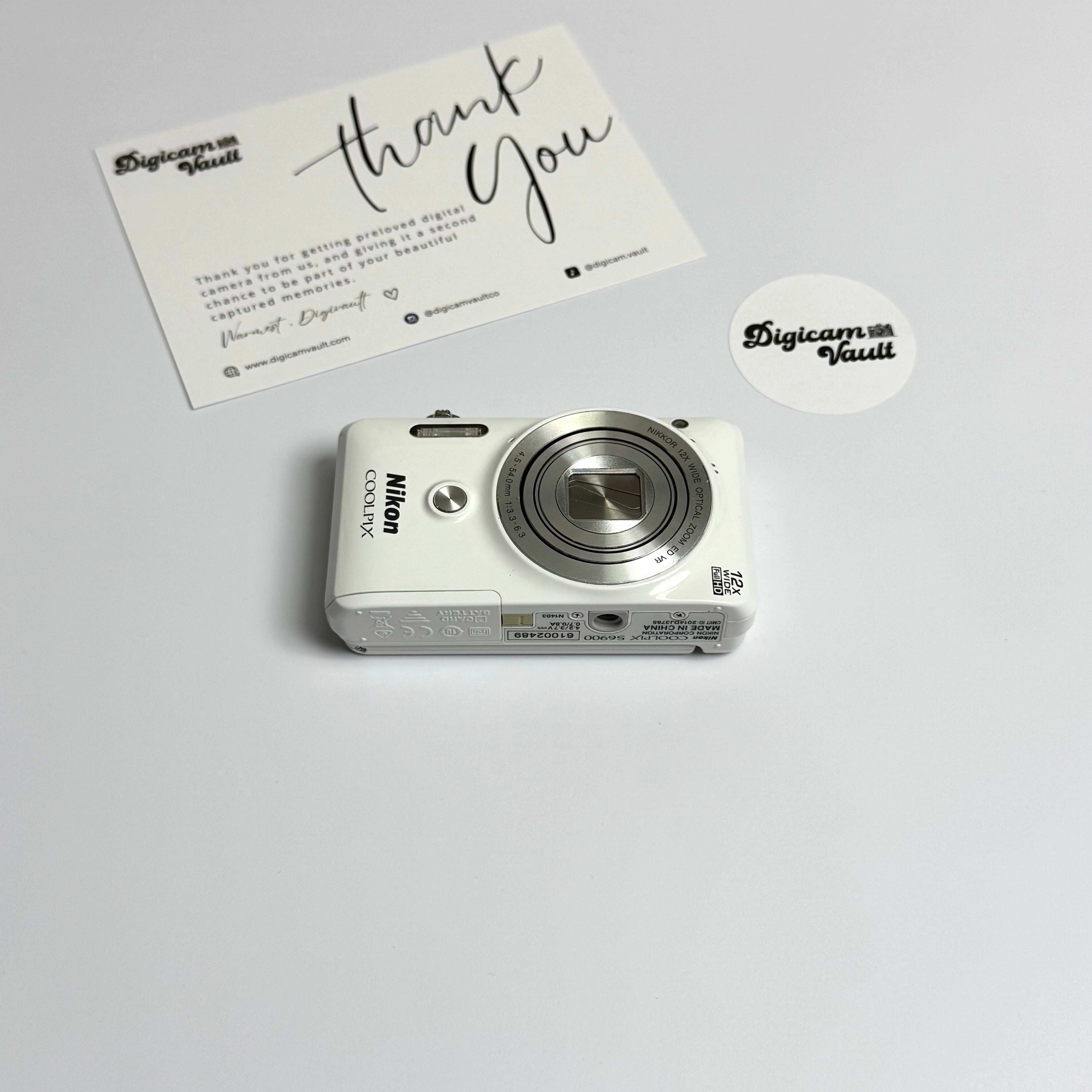 NIKON COOLPIX S6900 [WHITE]