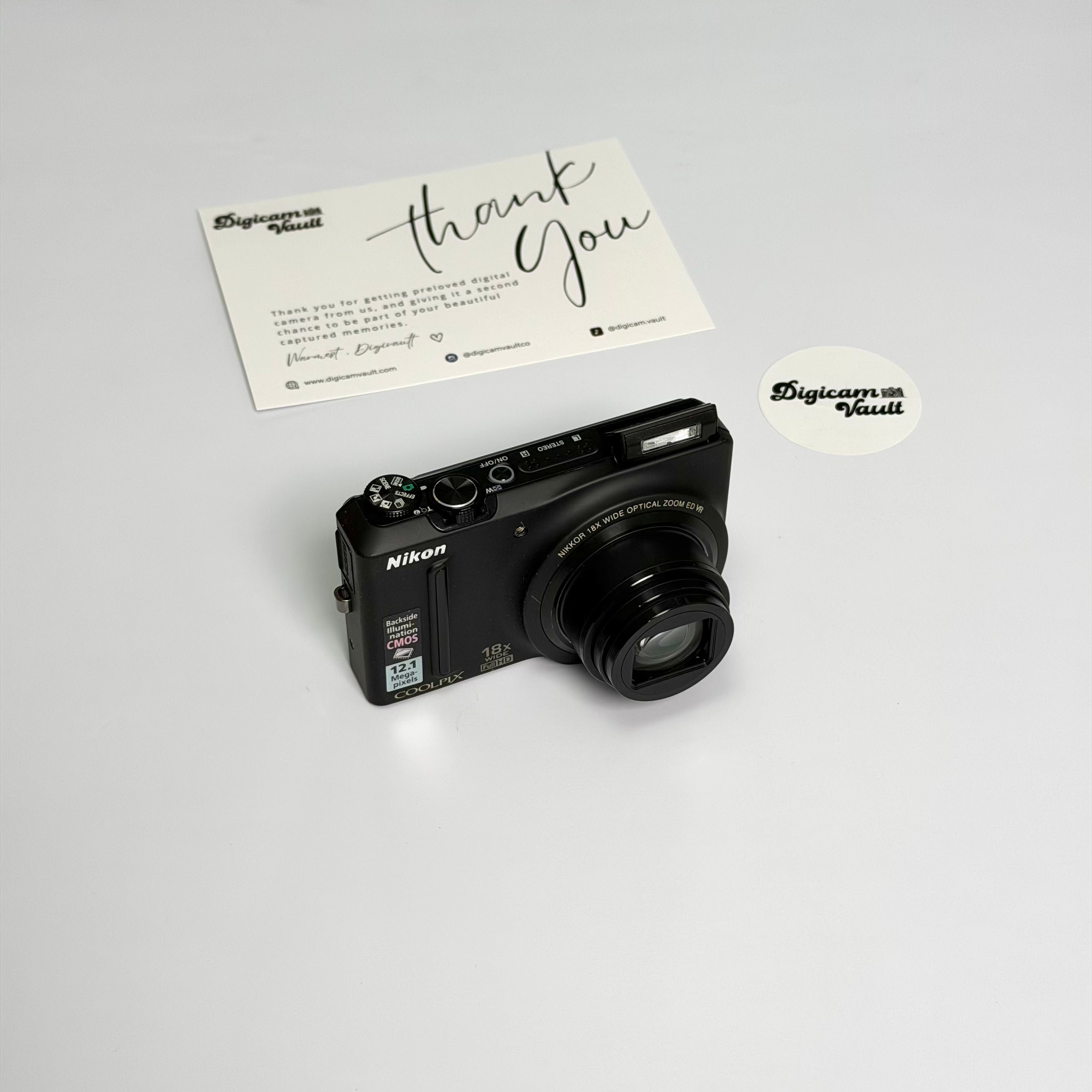 NIKON COOLPIX S9100 [BLACK]