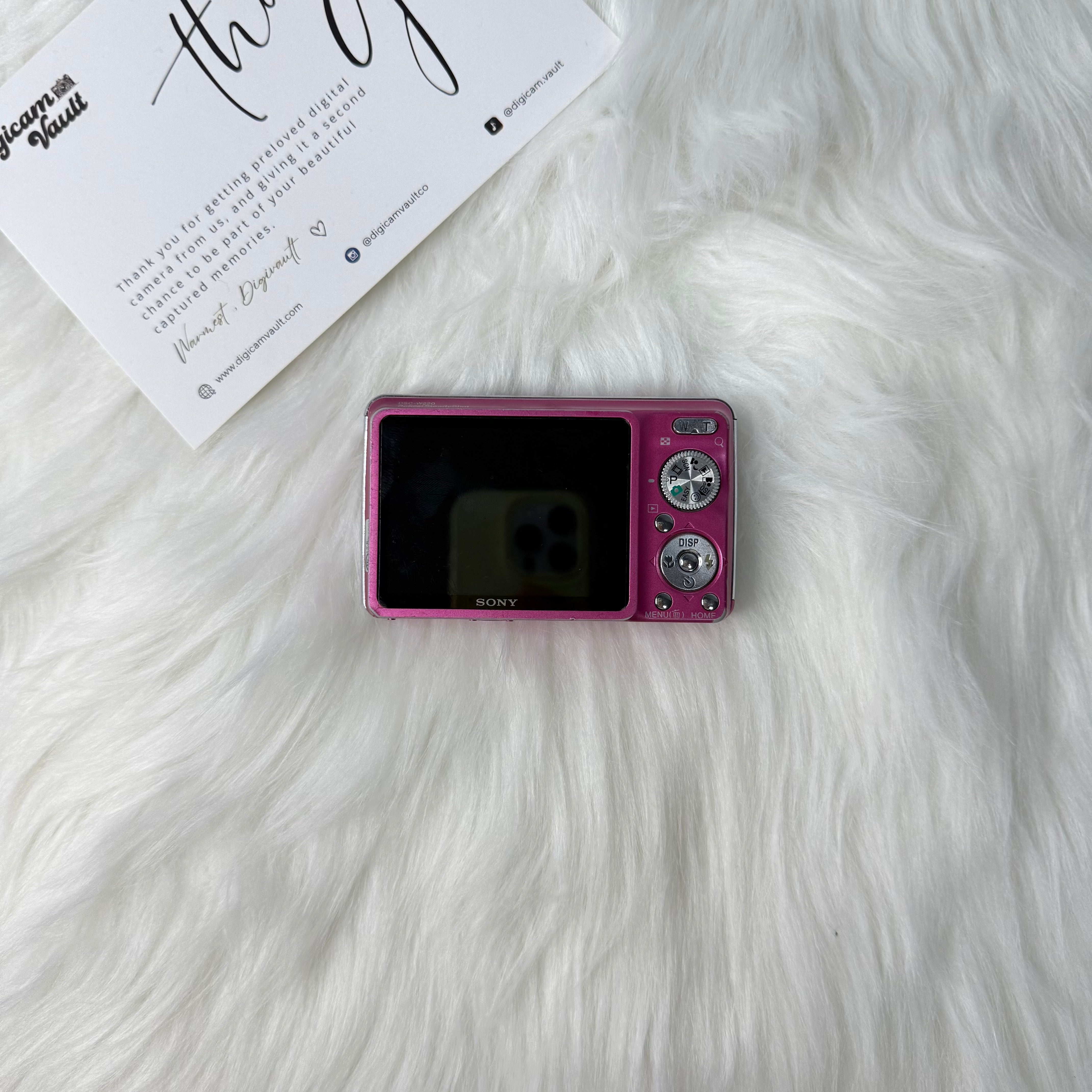 SONY CYBERSHOT DSC-W220 [PINK]
