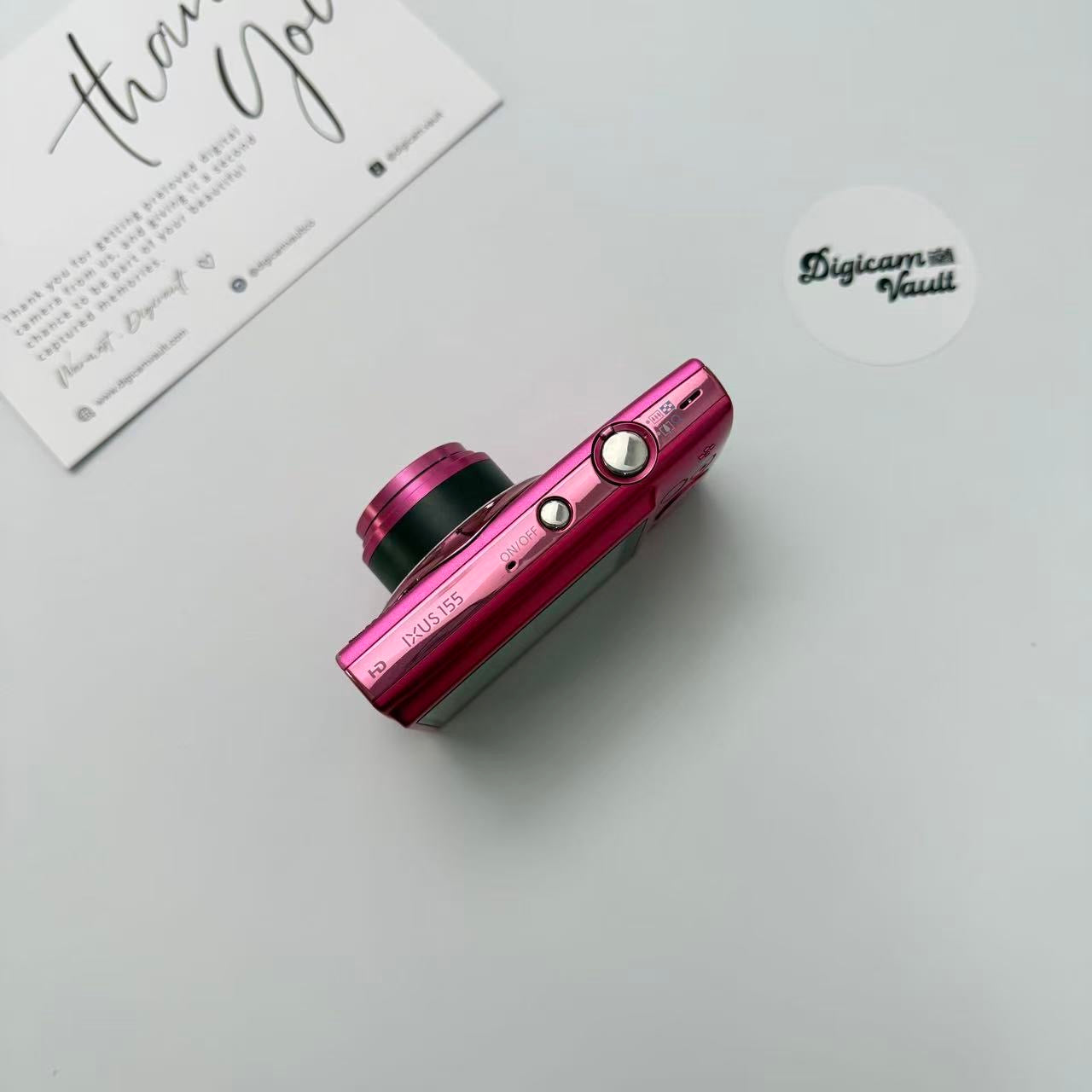 CANON IXUS 155 [ROSE PINK]