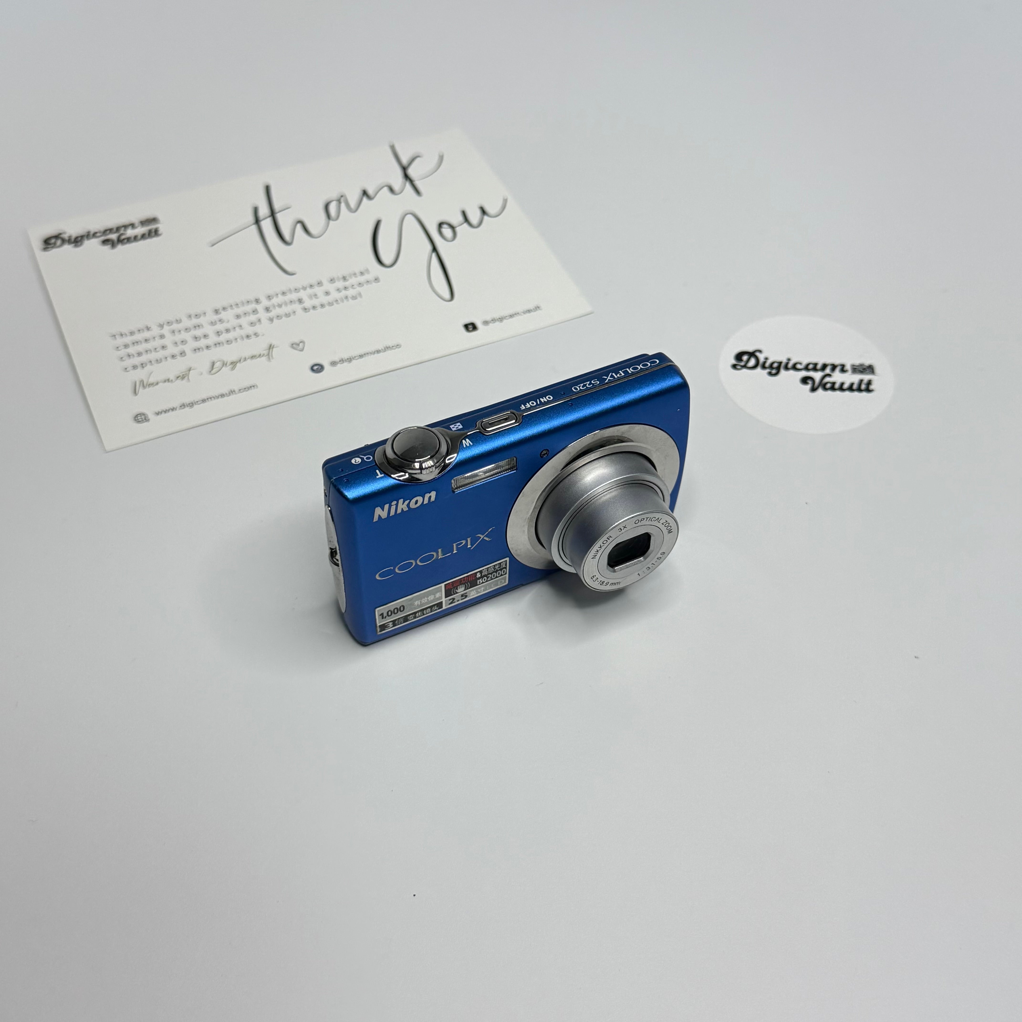 NIKON COOLPIX S220 [BLUE]