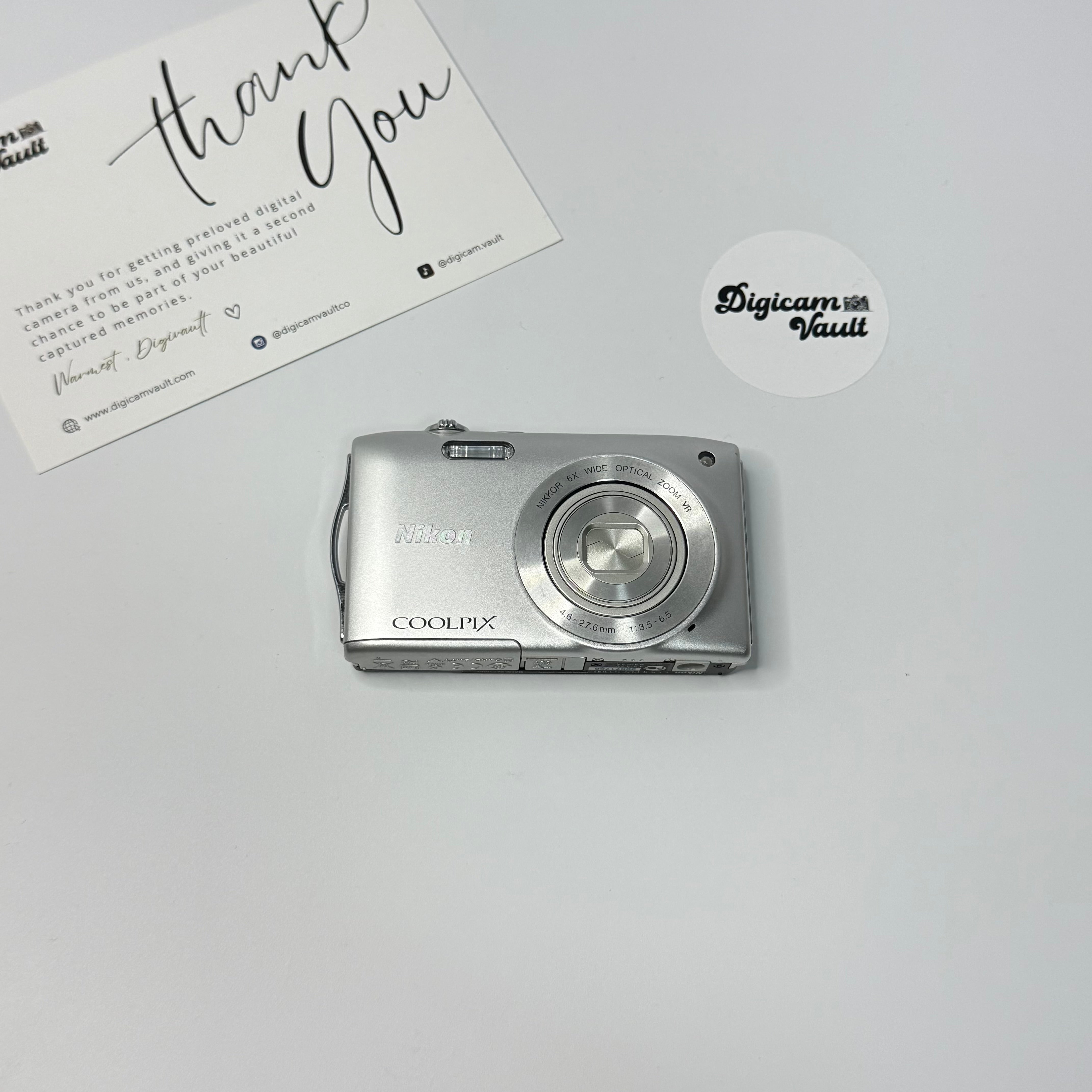 NIKON COOLPIX S3300 [SILVER]