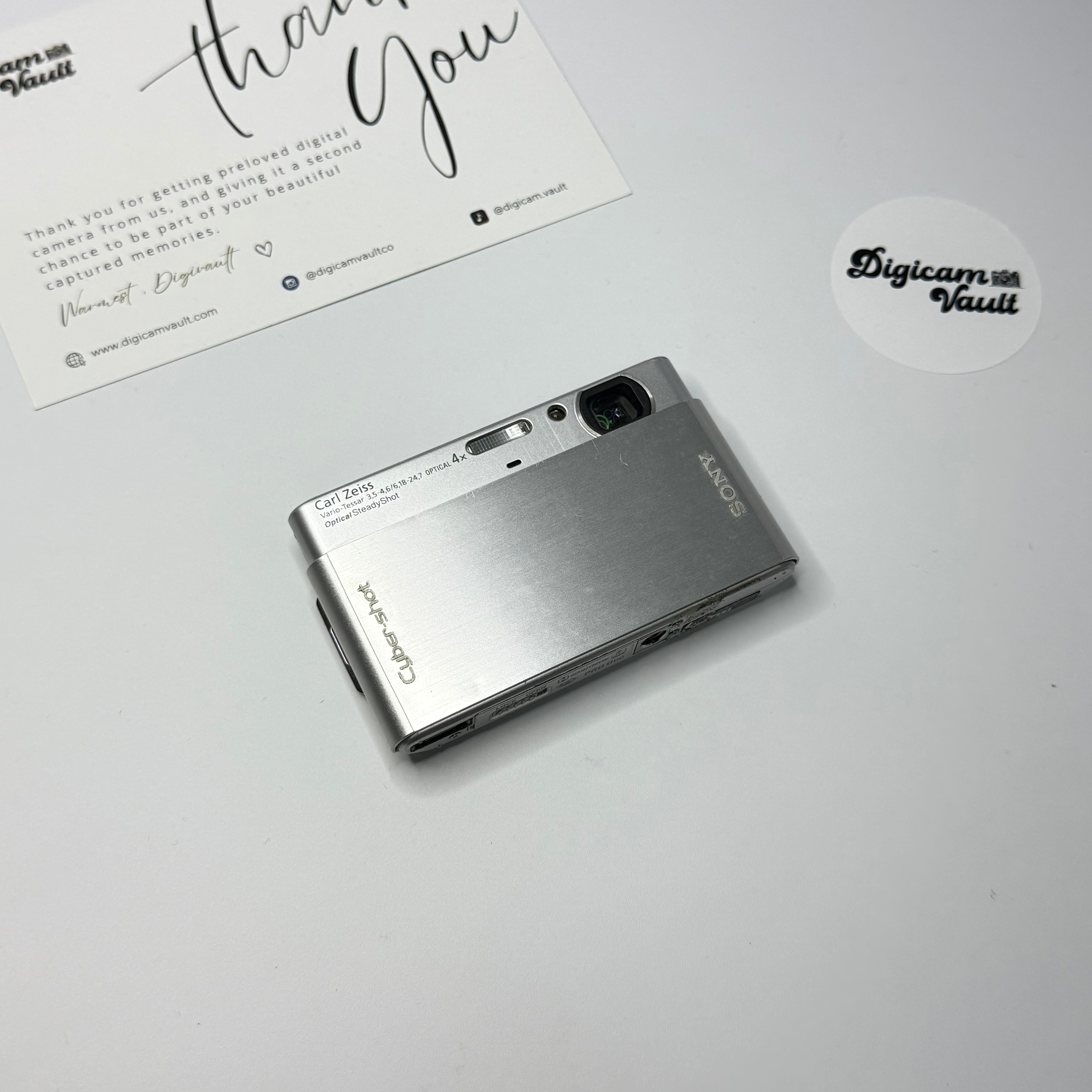 SONY CYBERSHOT DSC-T77 [SILVER]