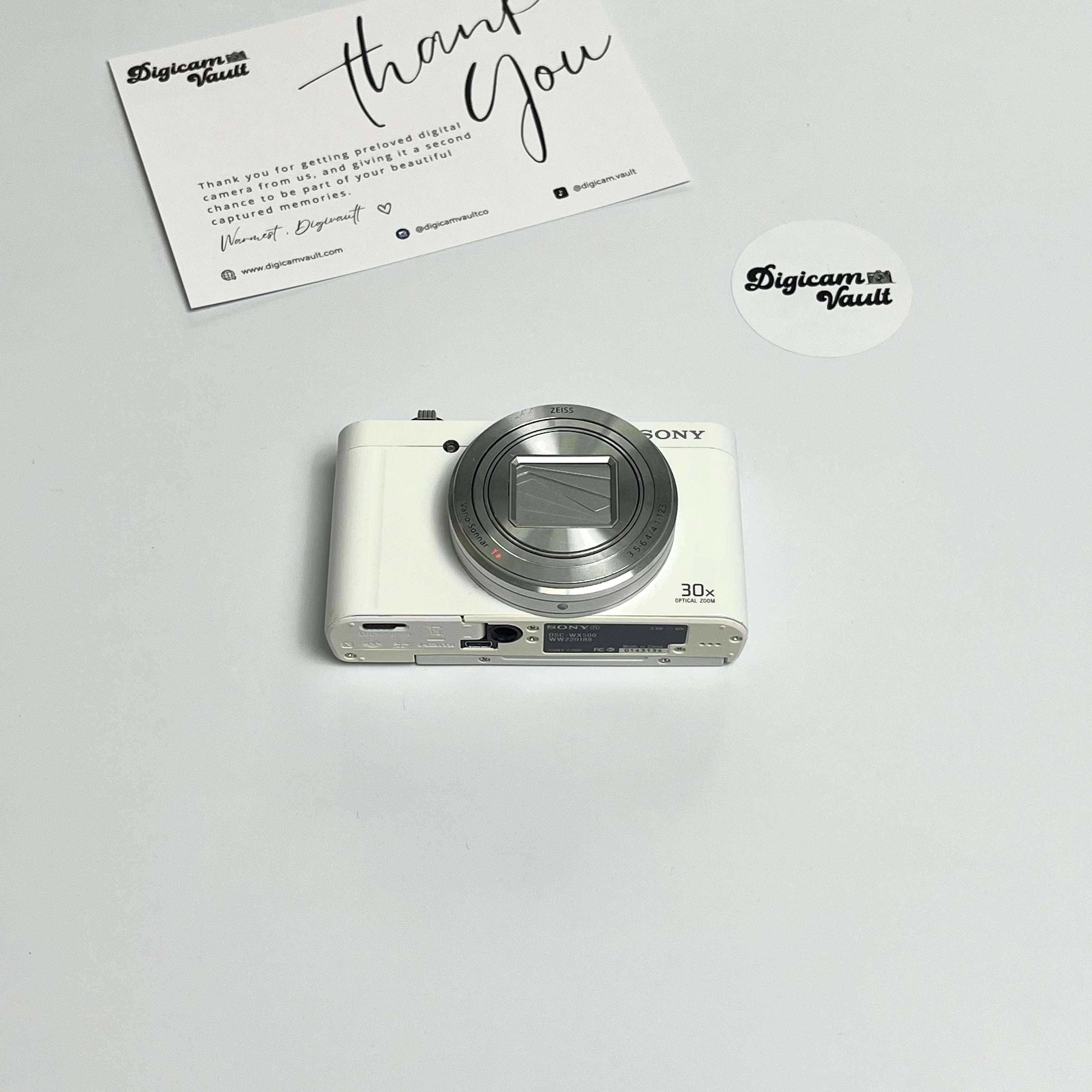 SONY CYBERSHOT DSC-WX500 [WHITE]