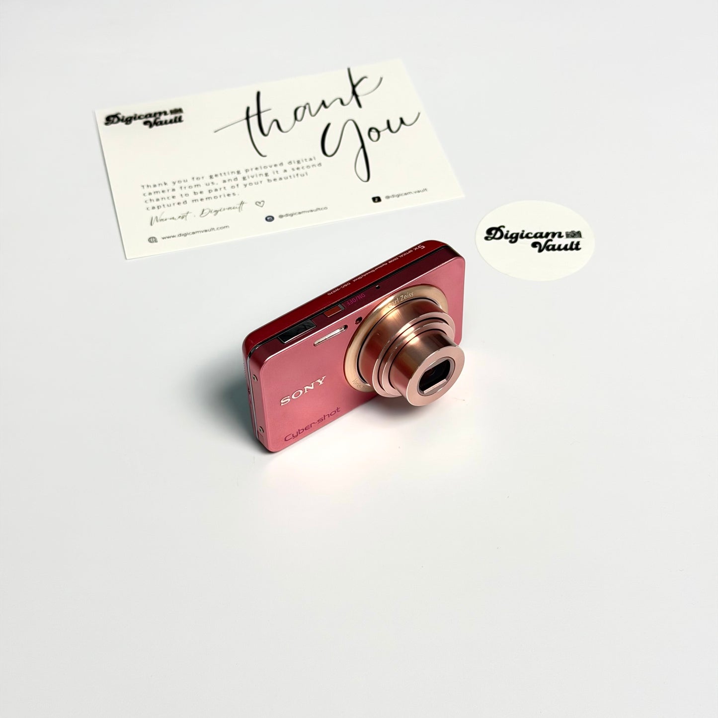 SONY CYBERSHOT W570 [PINK] - TEAM FAV✮