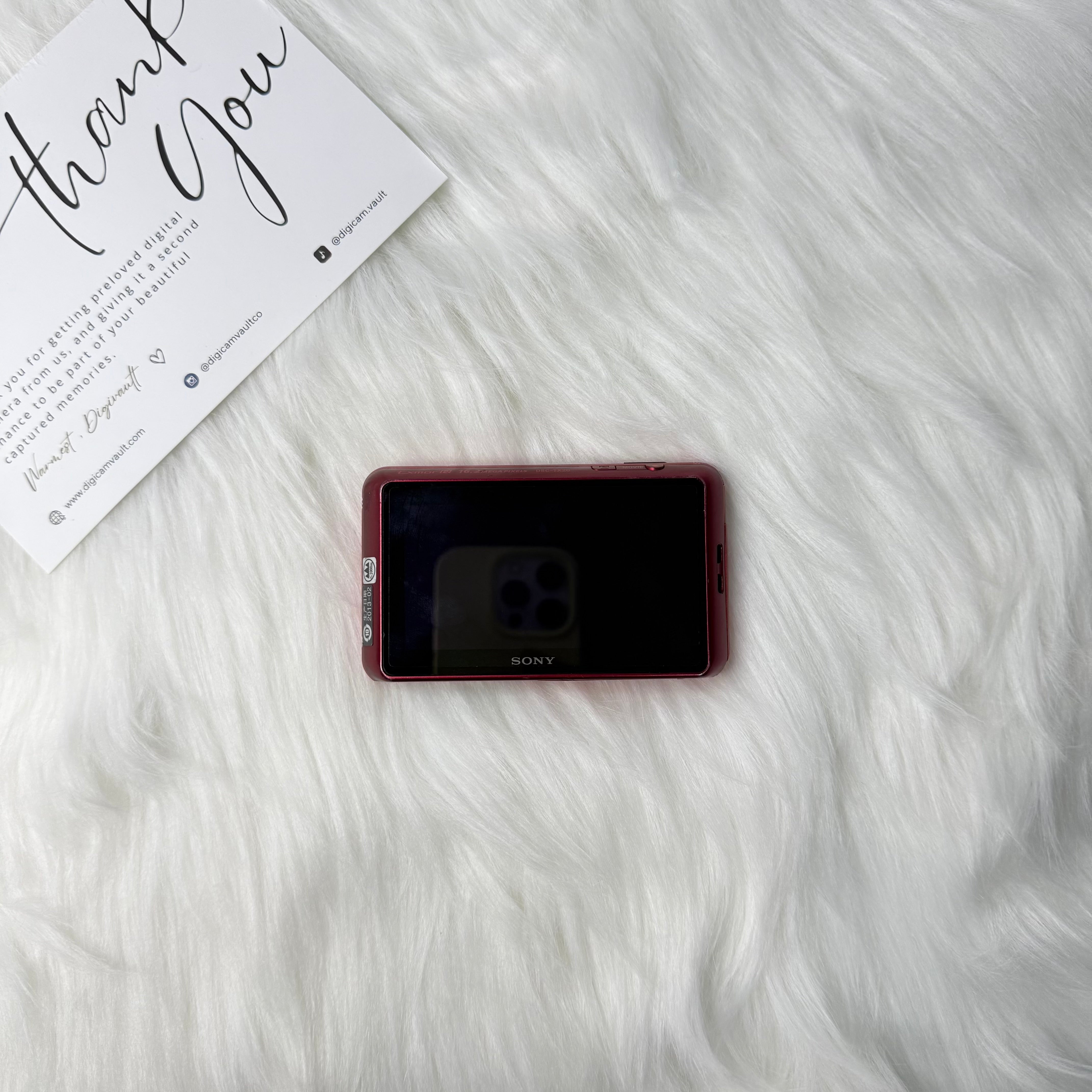 SONY CYBERSHOT DSC-TX20 [RED]
