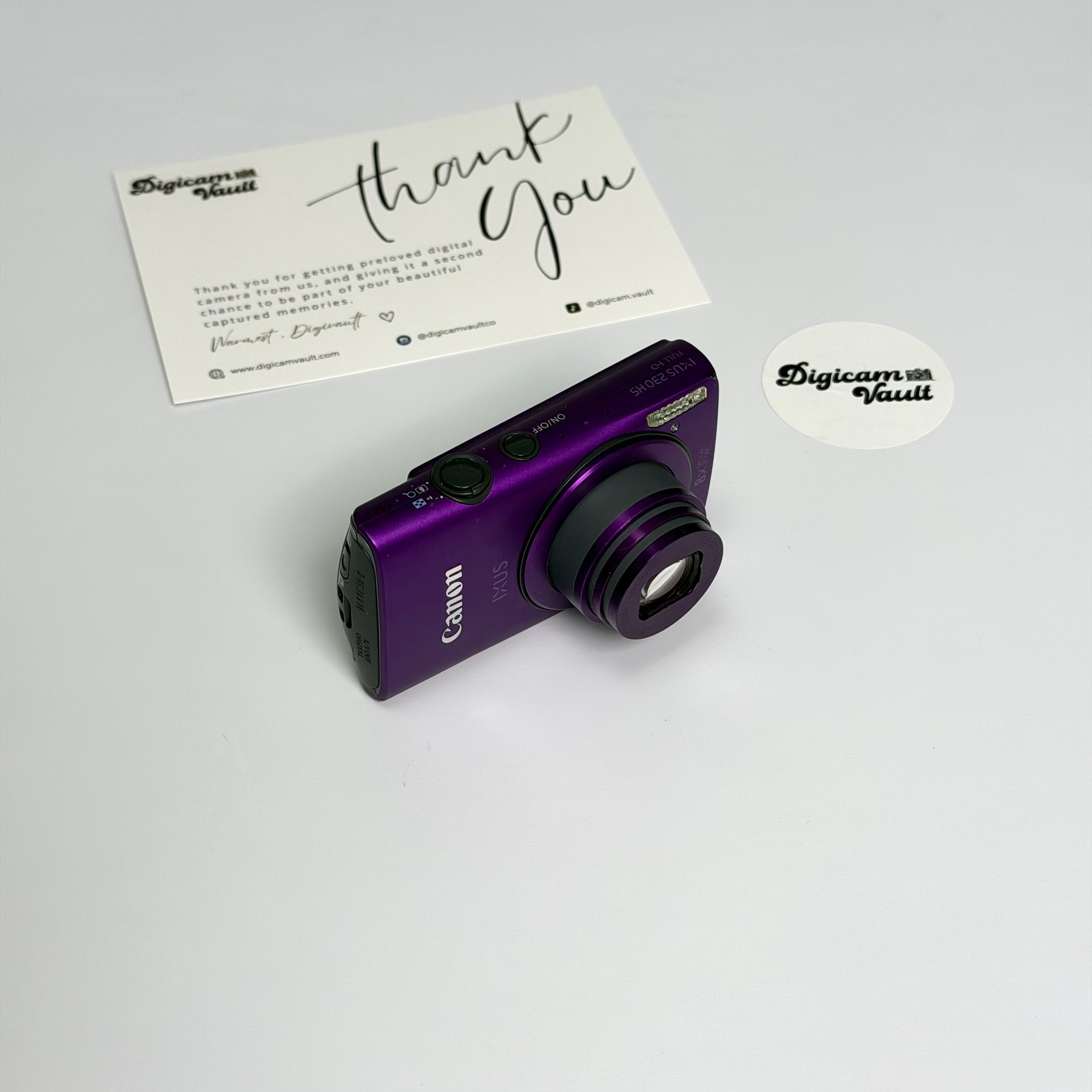 CANON IXUS 230 HS [PURPLE]