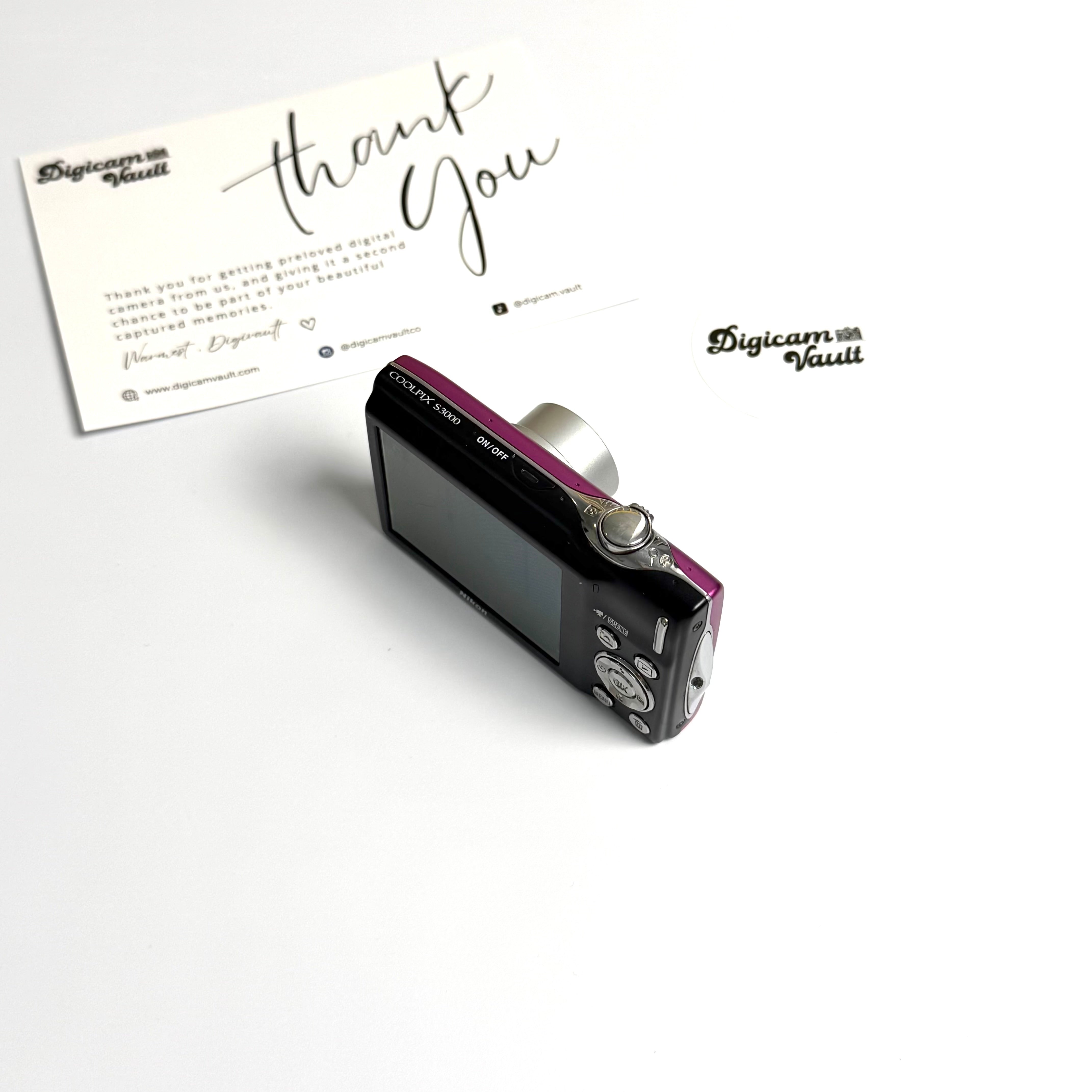 NIKON COOLPIX S3000 [PURPLE]