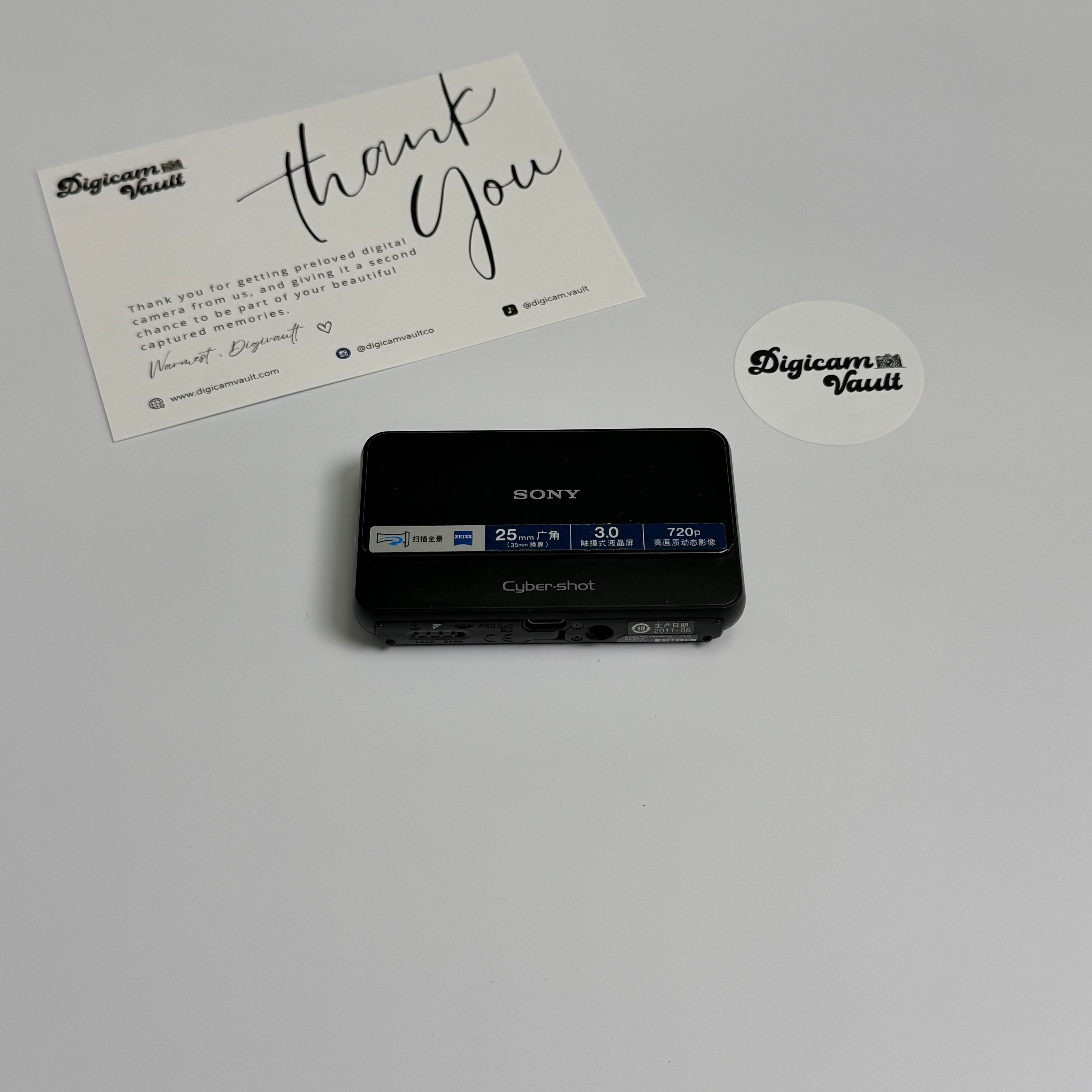 SONY CYBERSHOT DSC-T110 [BLACK]