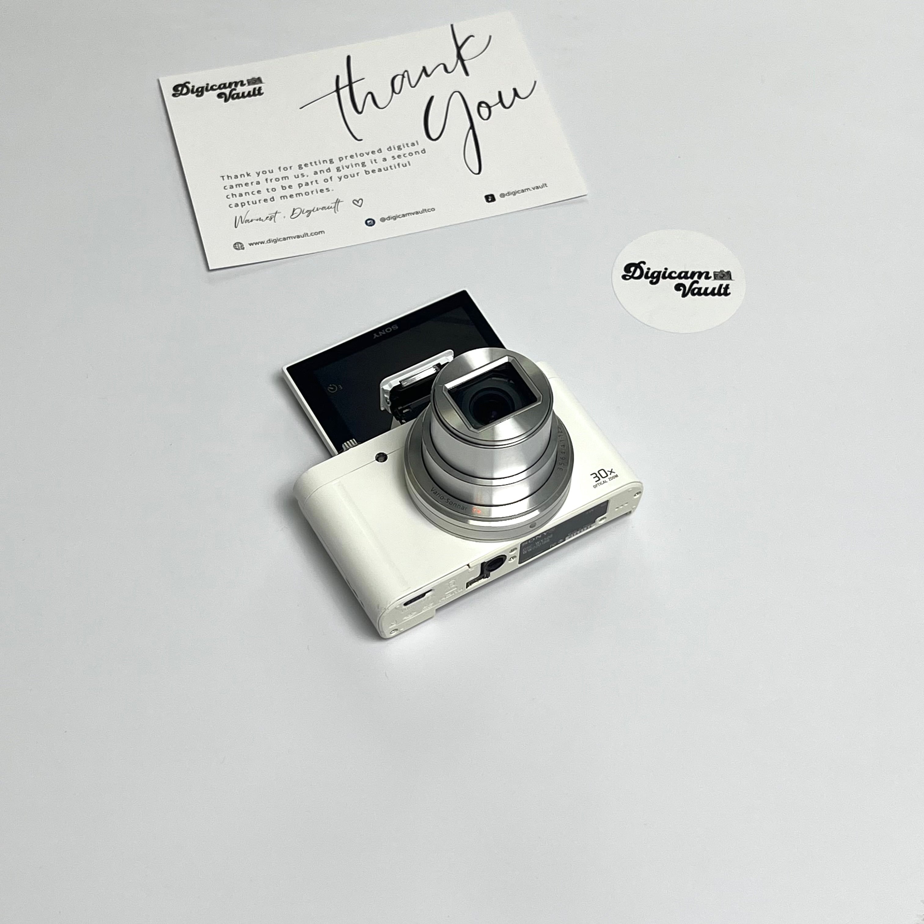 SONY CYBERSHOT DSC-WX500 [WHITE]