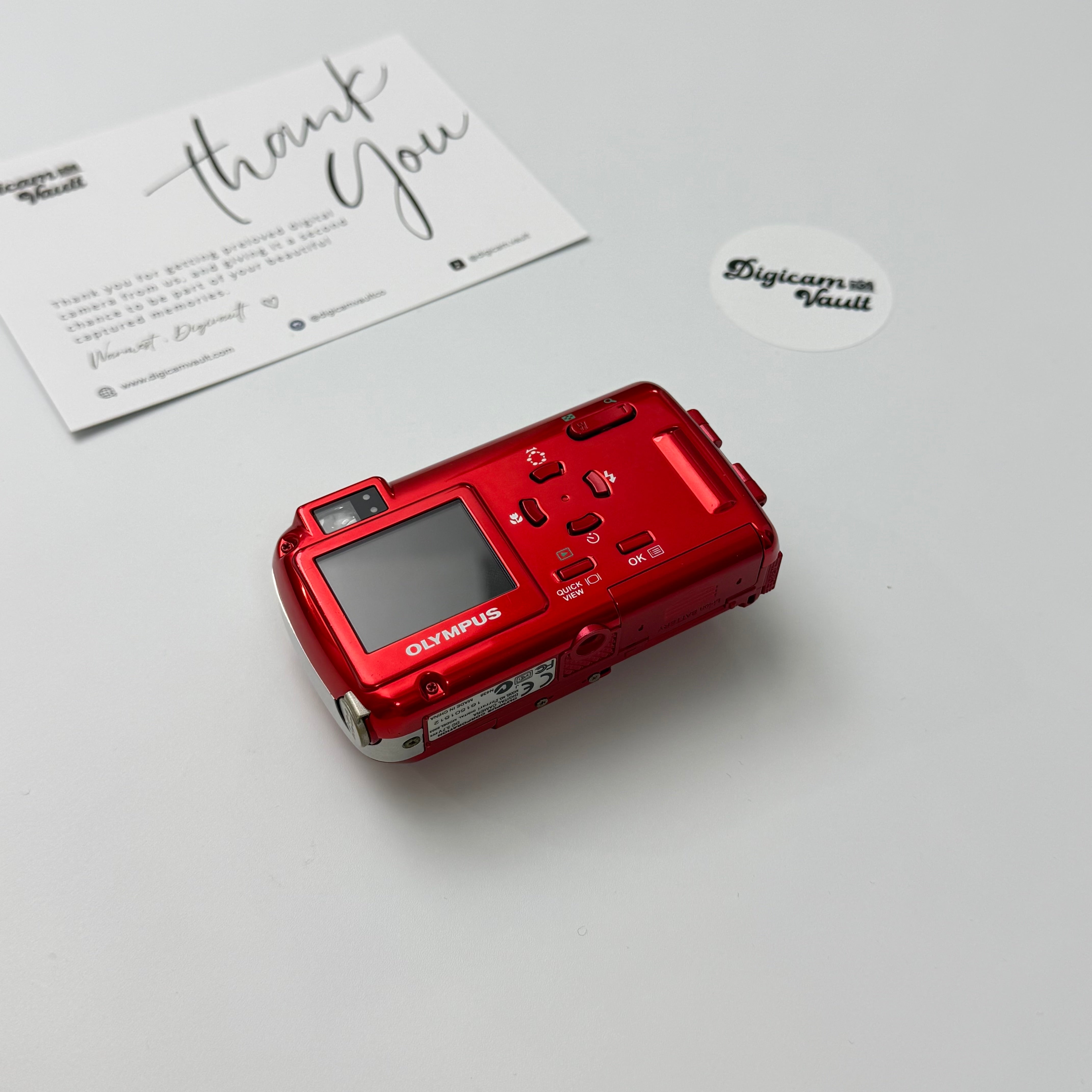 OLYMPUS FERRARI U300 [RED] - VERY RARE