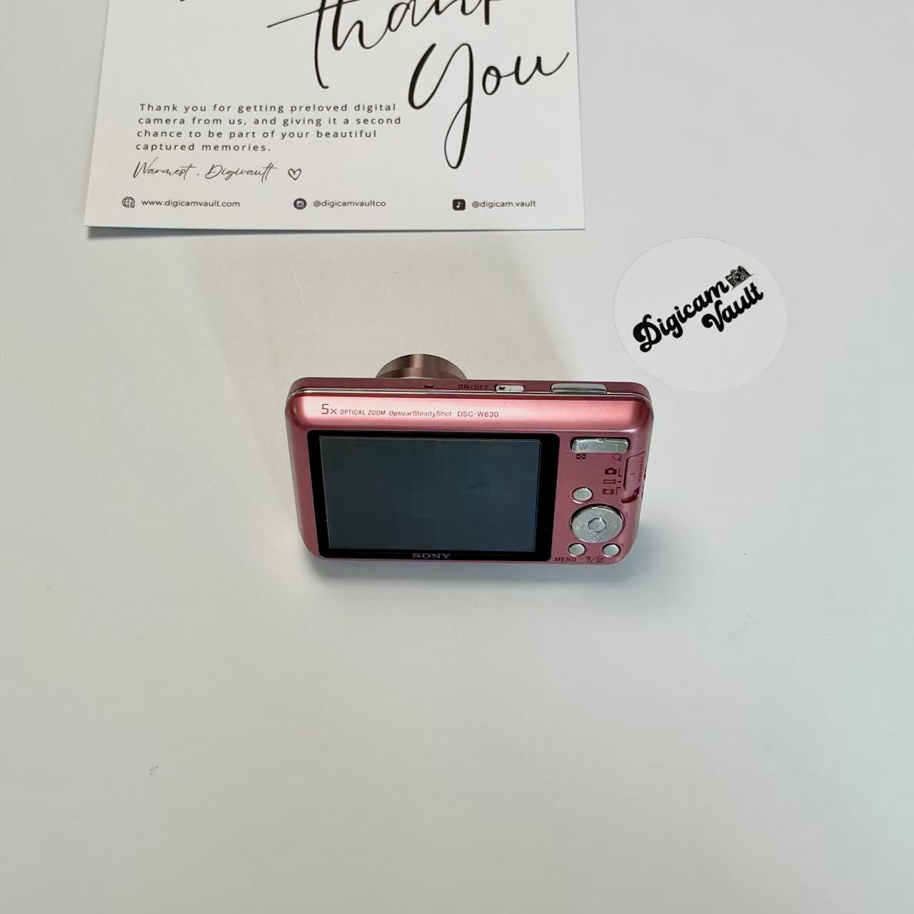 SONY CYBERSHOT DSC-W630 [PINK] - TEAM FAV ✶