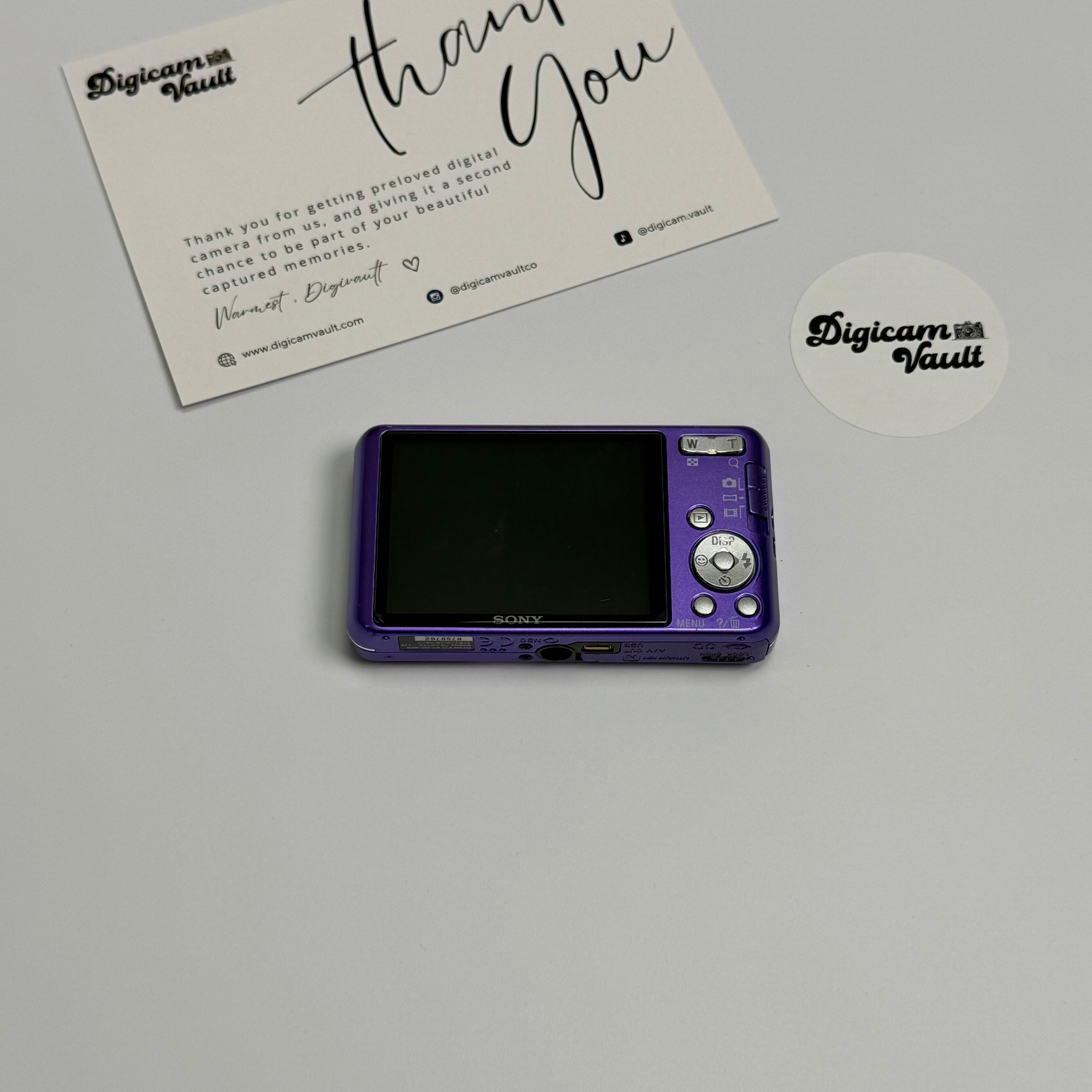 SONY CYBERSHOT DSC-W630 [PURPLE]