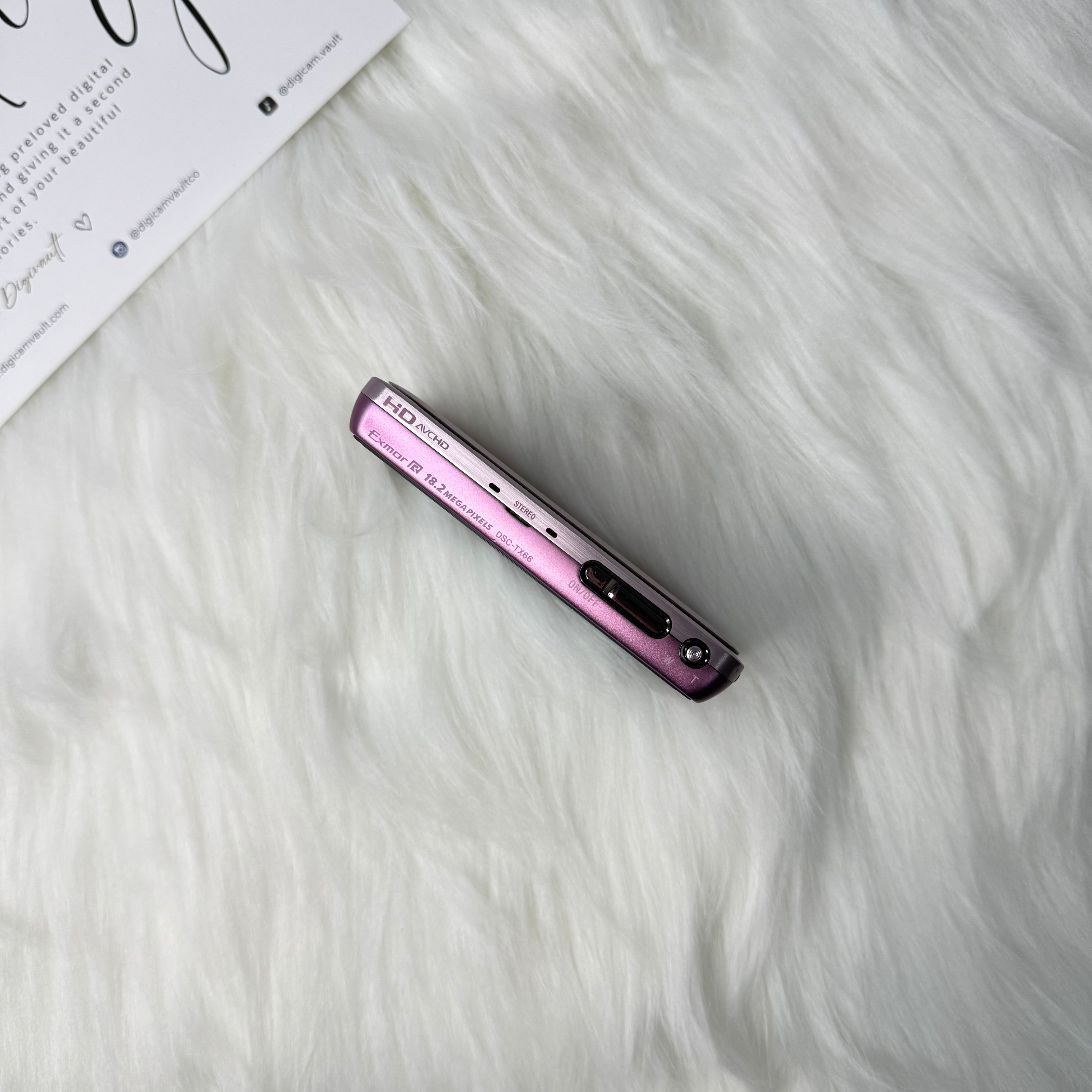 SONY CYBERSHOT DSC-TX66 [PINK]