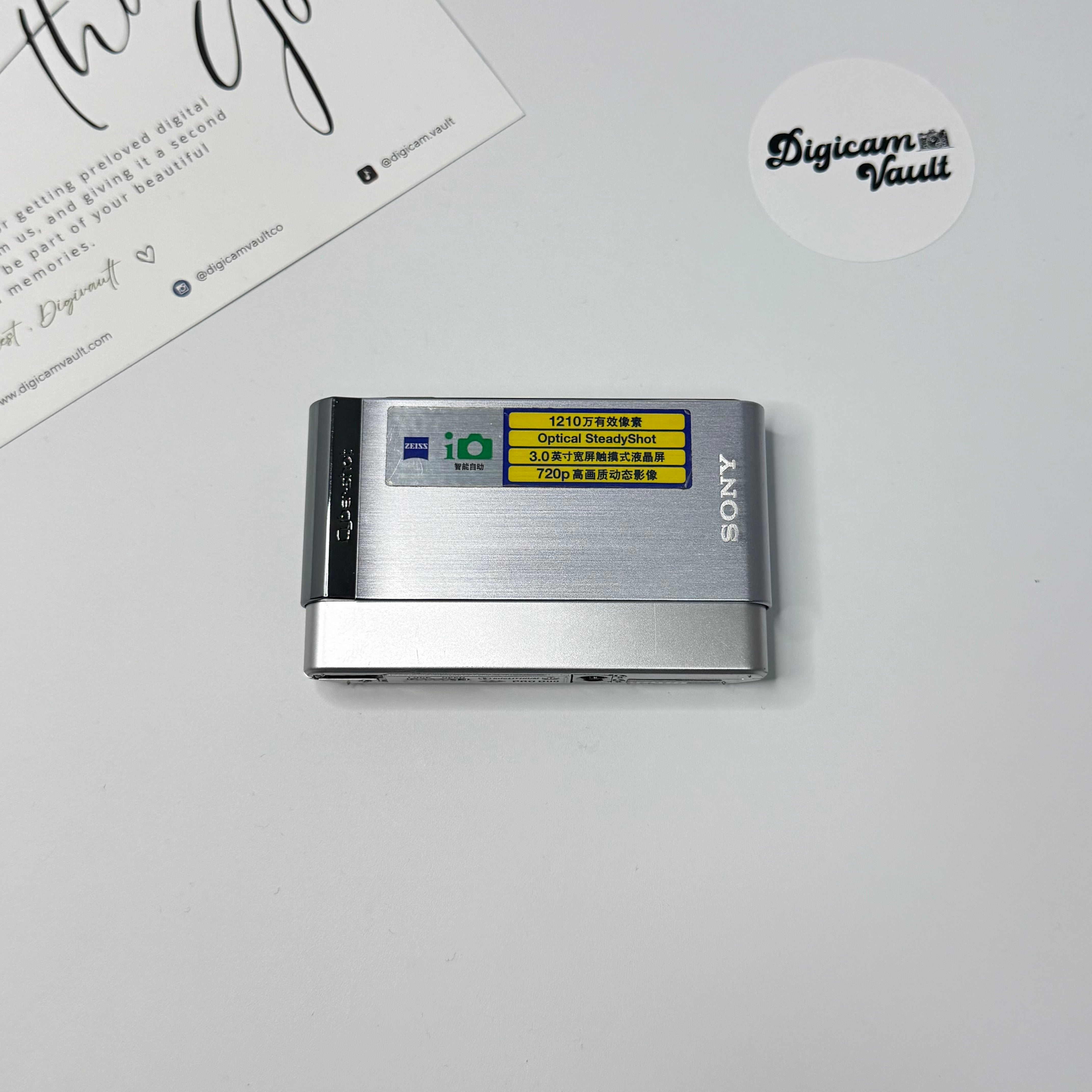 SONY CYBERSHOT DSC-T90 [SILVER]