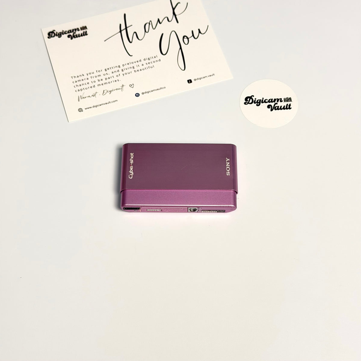 SONY CYBERSHOT T77 [PINK]