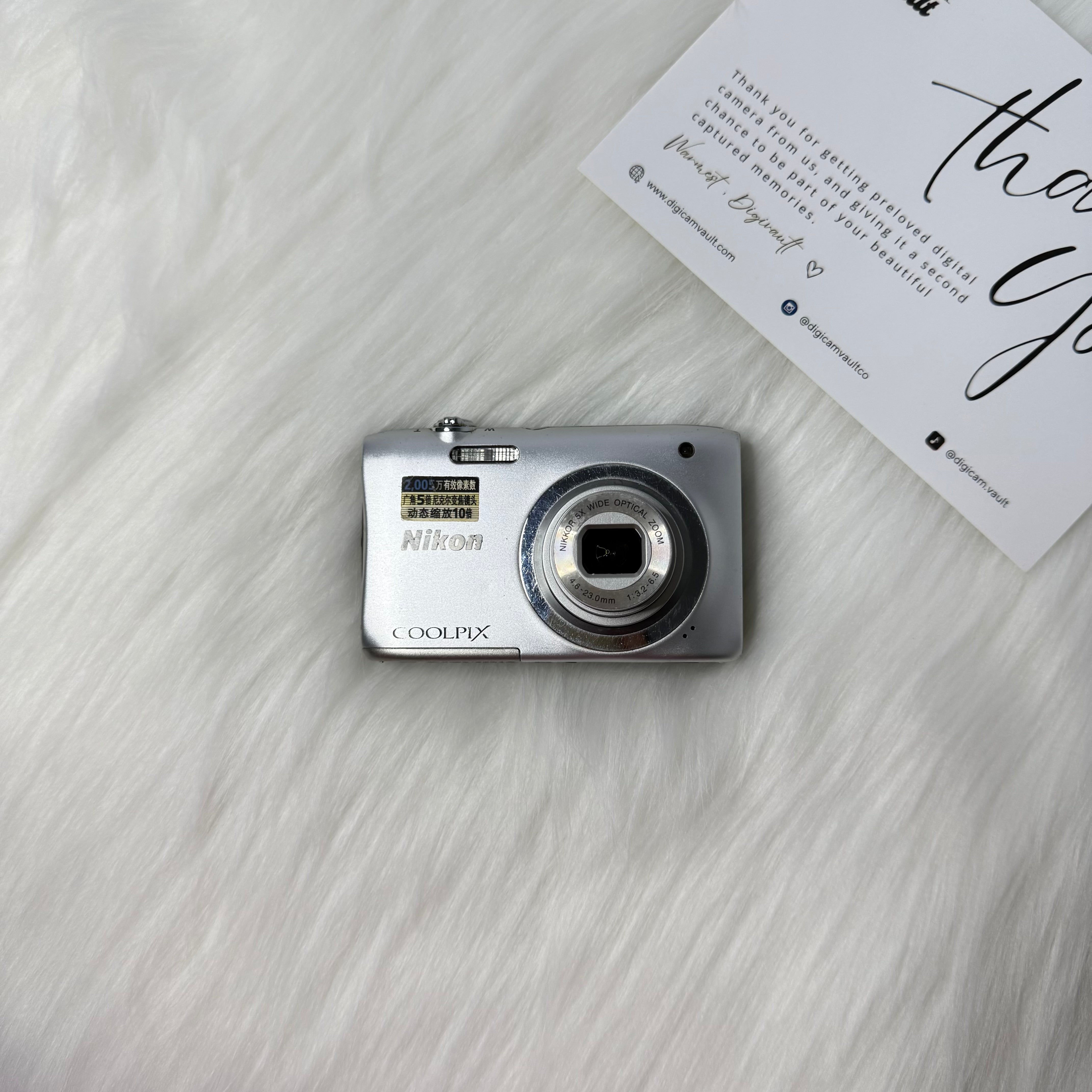 NIKON COOLPIX A100 [SILVER]